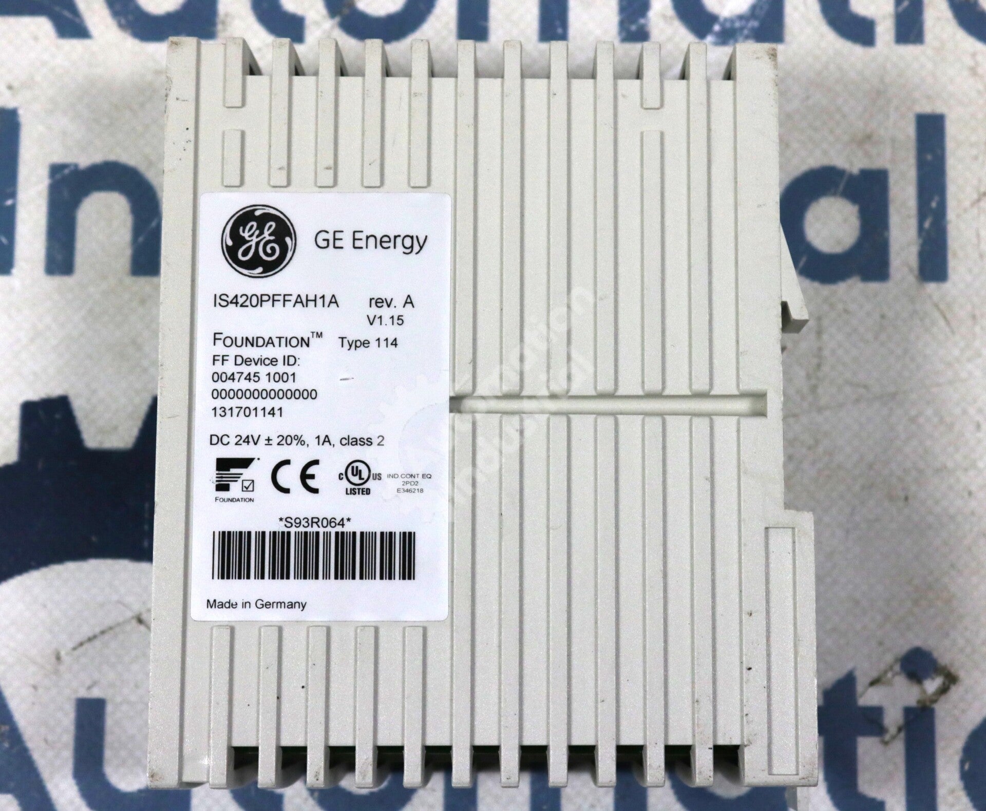 IS420PFFAH1A By General Electric 24VDC Energy Foundation Fieldbus Gateway