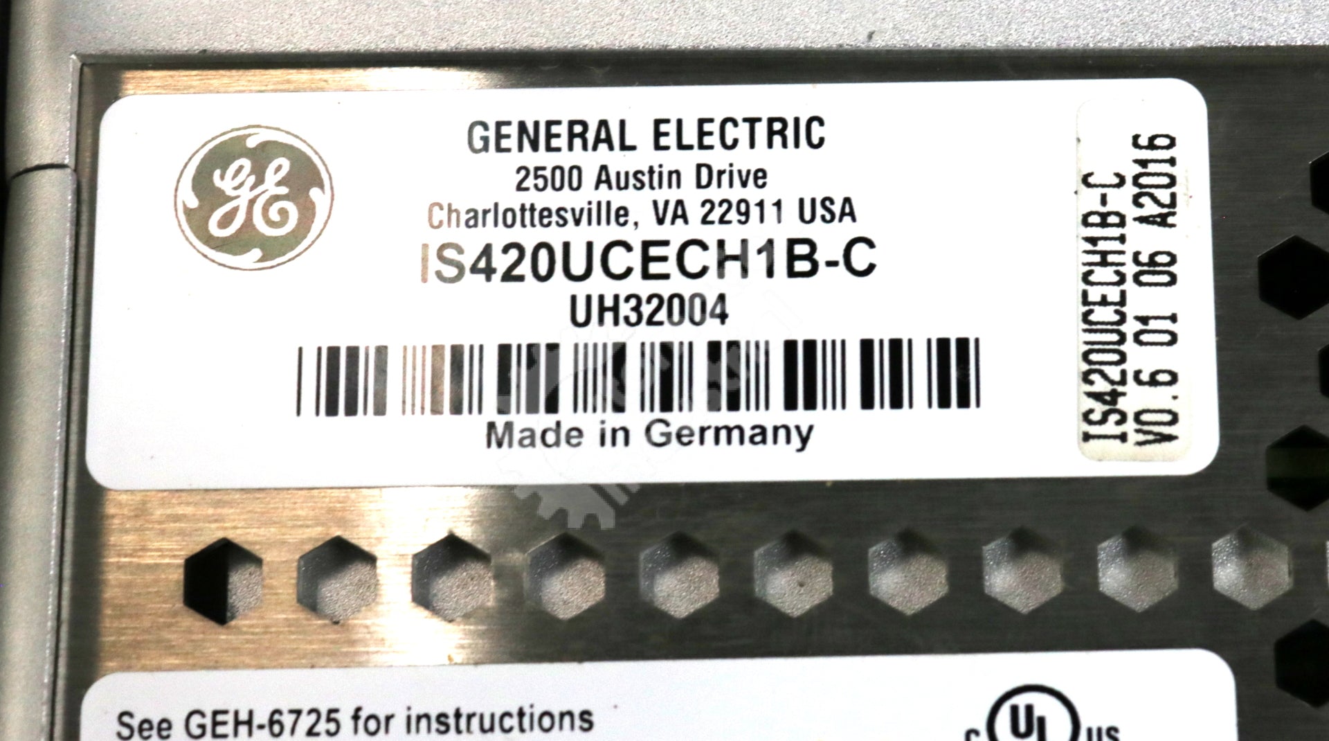 IS420UCECH1B By GE Energy IS420UCECH1B-C Mark VIe Universal Controller