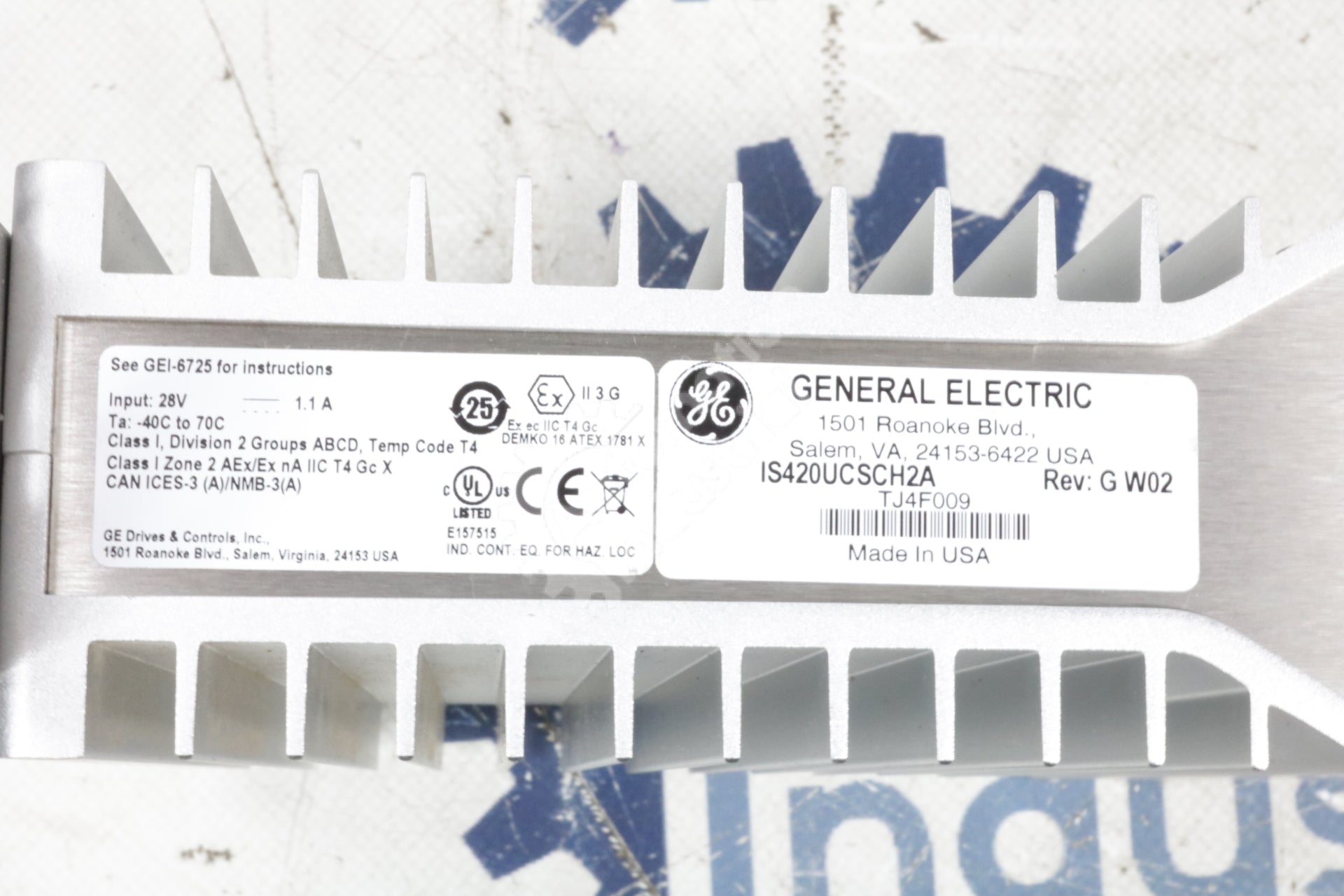 IS420UCSCH2A By General Electric 28V 1.1Amp High-Performance Controller Module