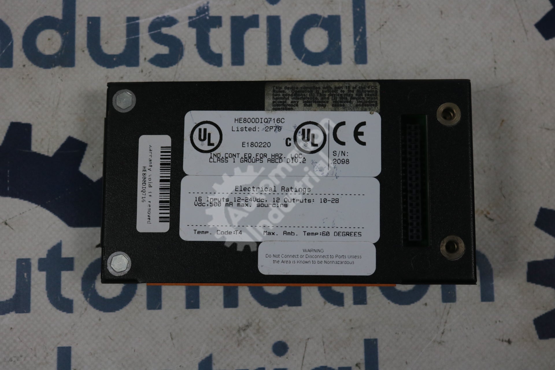 HE800DIQ716 By Horner Electric HE800DIQ716 12-24VDC SmartStack Mixed DC Module