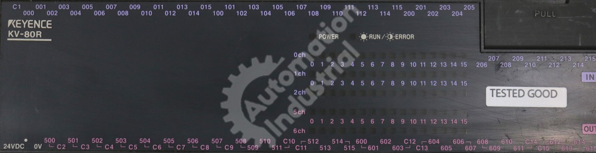 KV-80R By Keyence Versatile PLC Module KV PLC Series