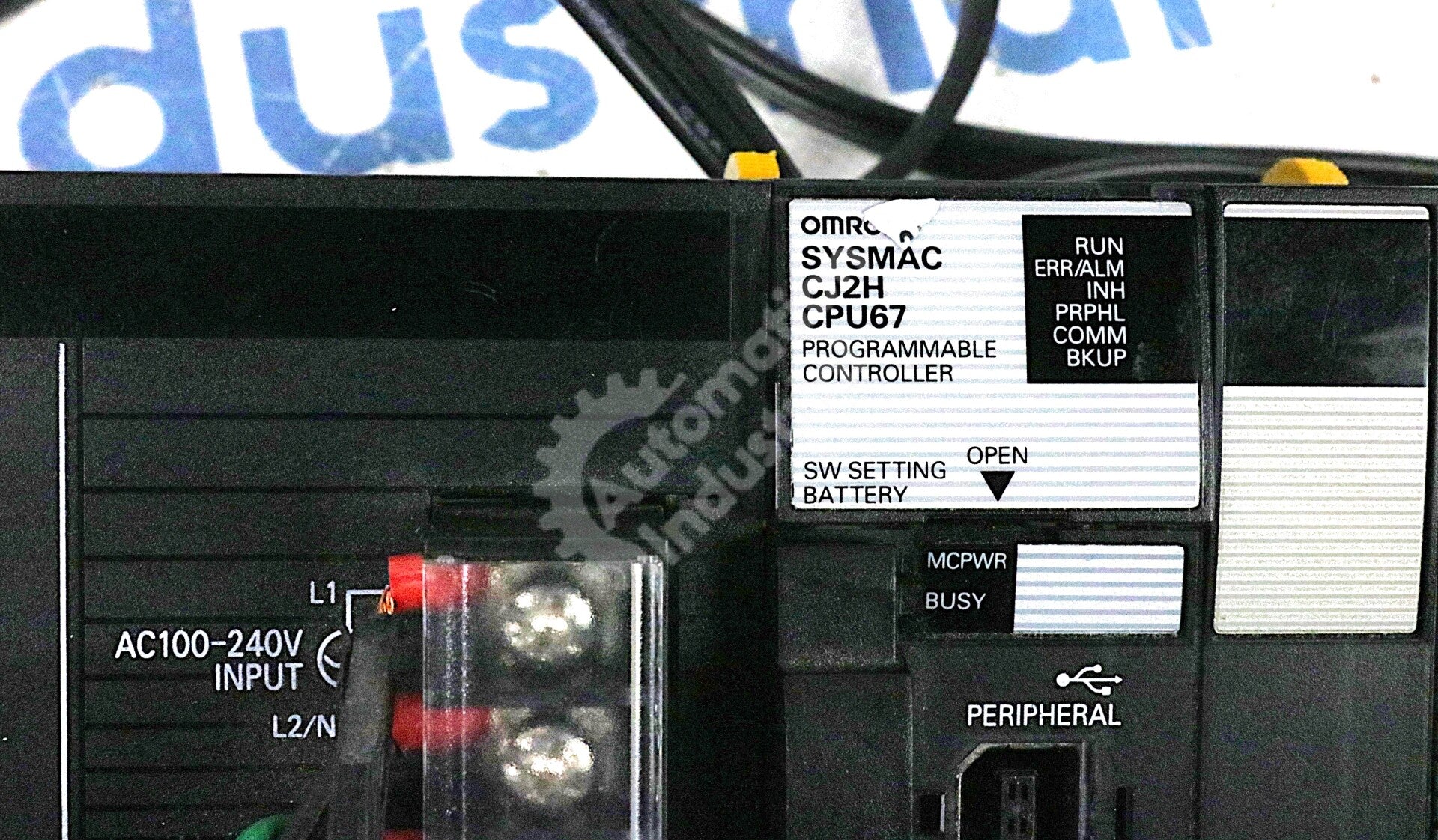 CJ1W-PA205R By Omron 100-240VAC 50/60 HZ Power Supply Unit