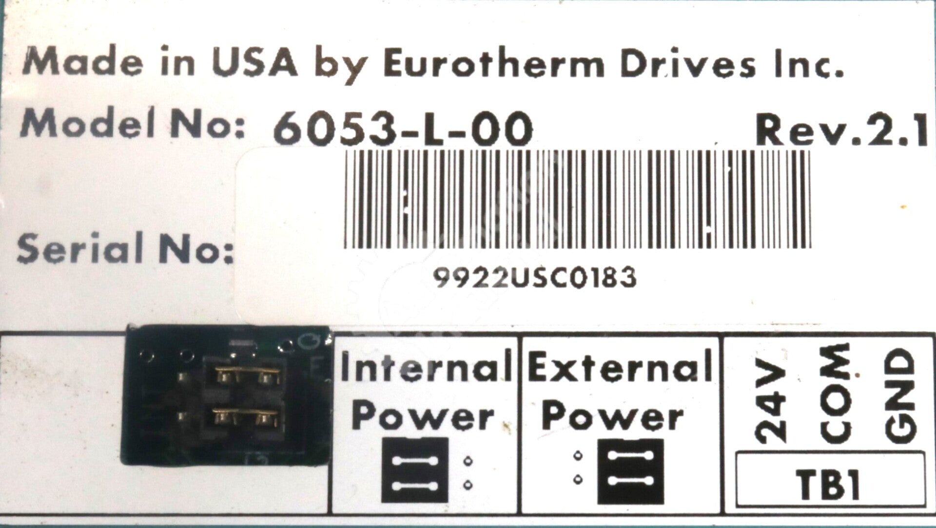 6053-L-00 By Parker Eurotherm SSD Communication Module