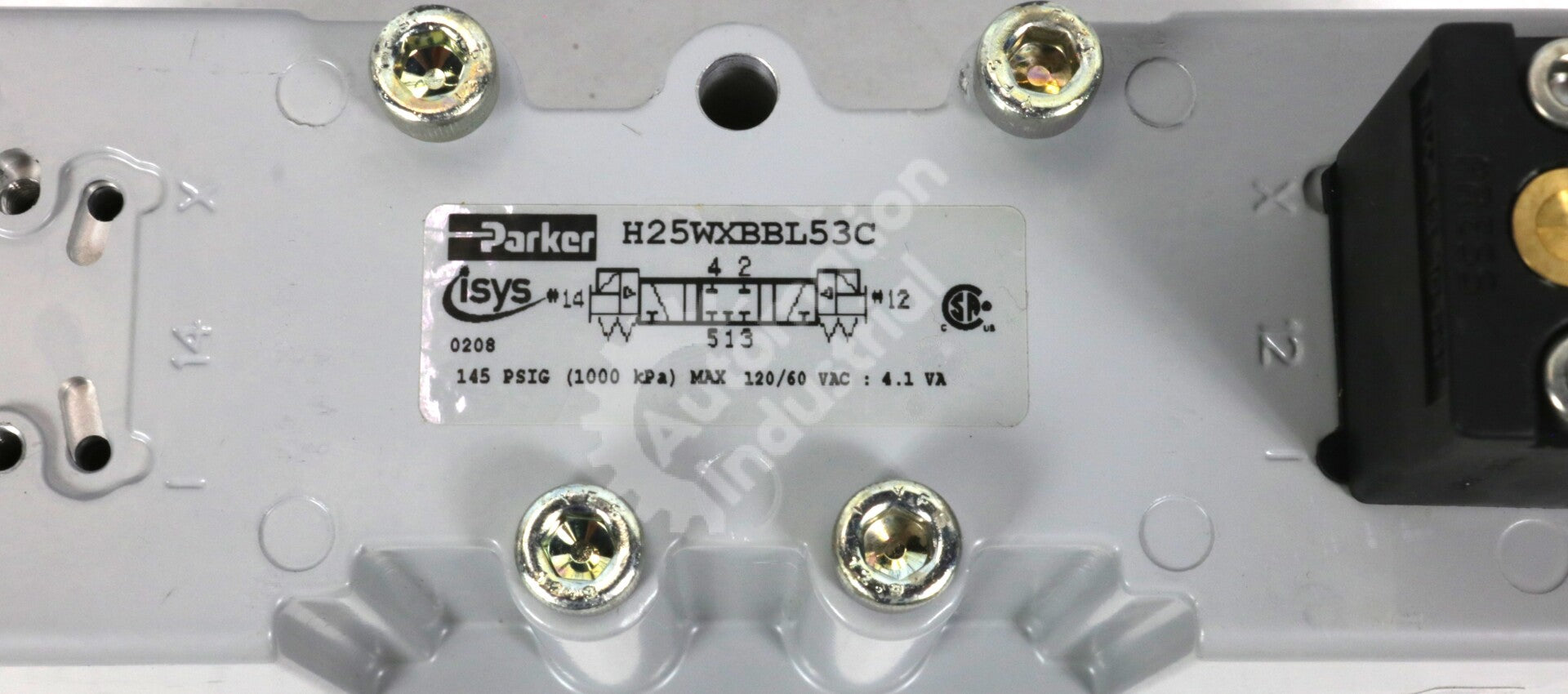 H25WXBBL53C By Parker Computers Solenoid Valve H-Series