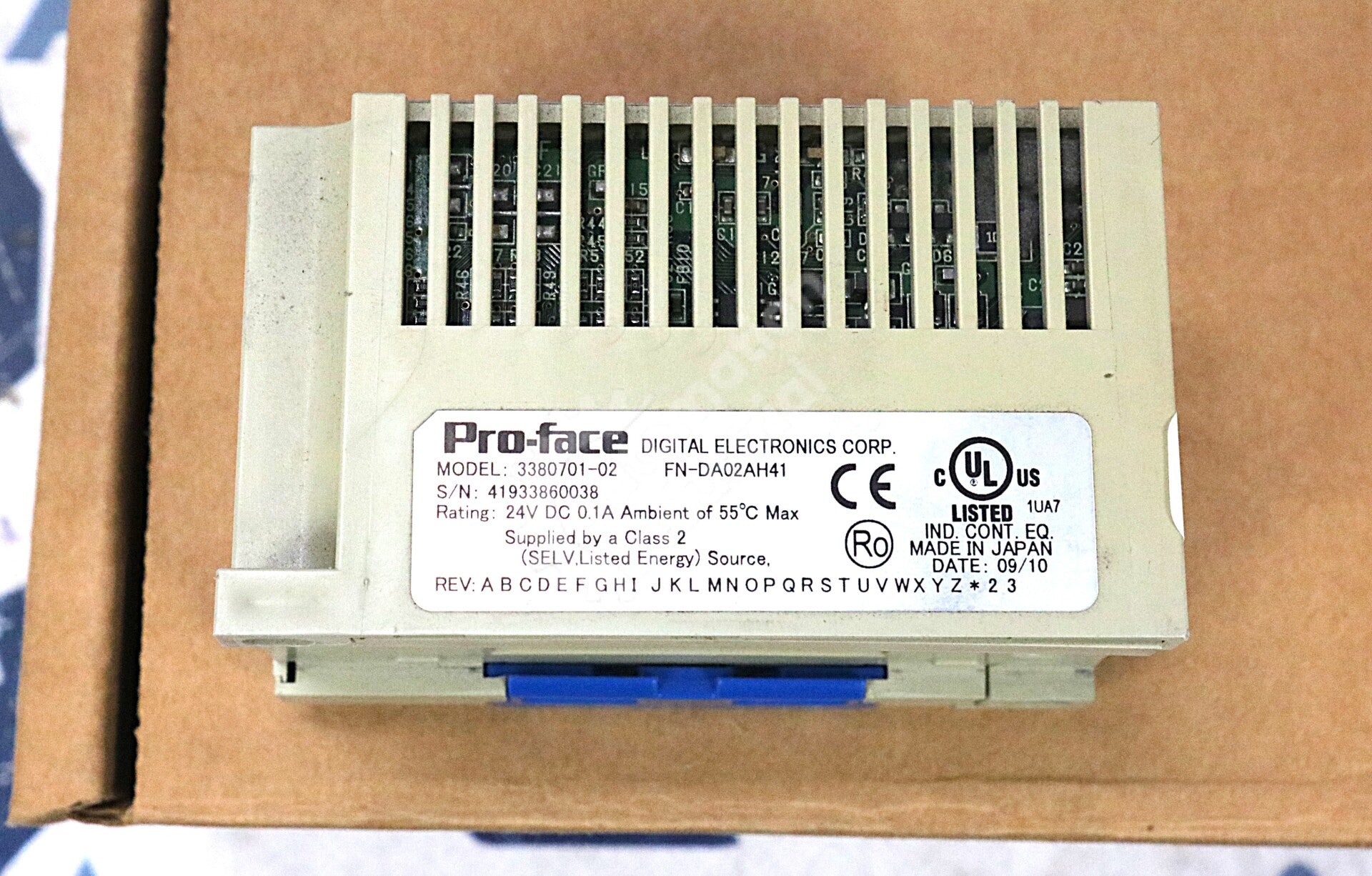 FN-DA02AH41 By Proface Xycom 24VDC 2-Channel Analog Output Module