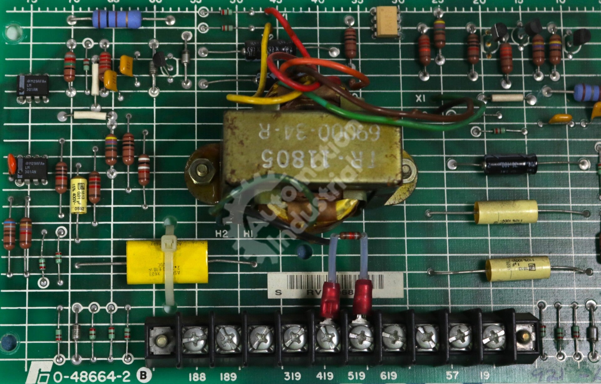 0-48664-2 By Reliance Electric Voltage Transductor Drive Board