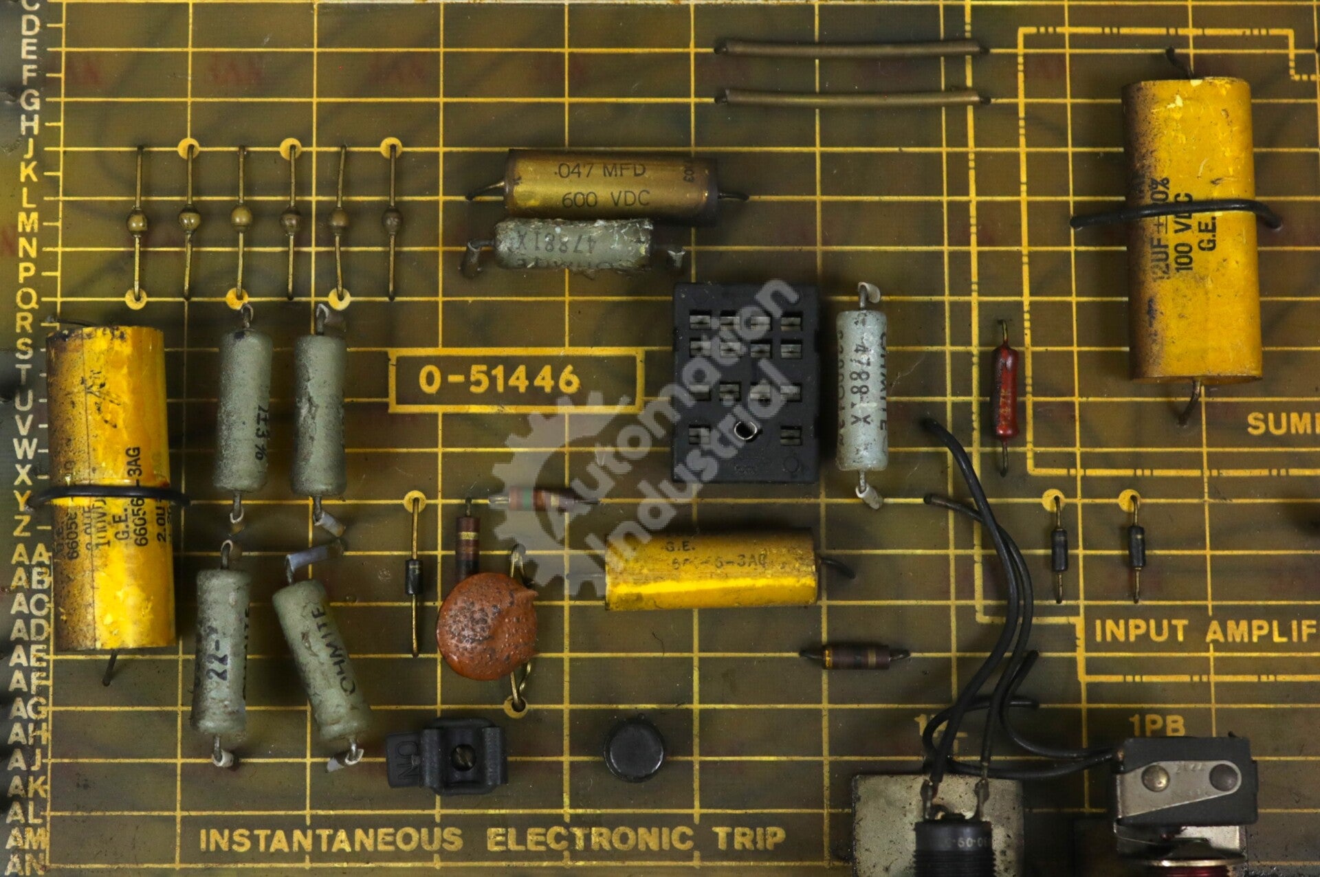 0-51446 By Reliance Electric Amplifier Circuit Card Reliance Drive Board Series