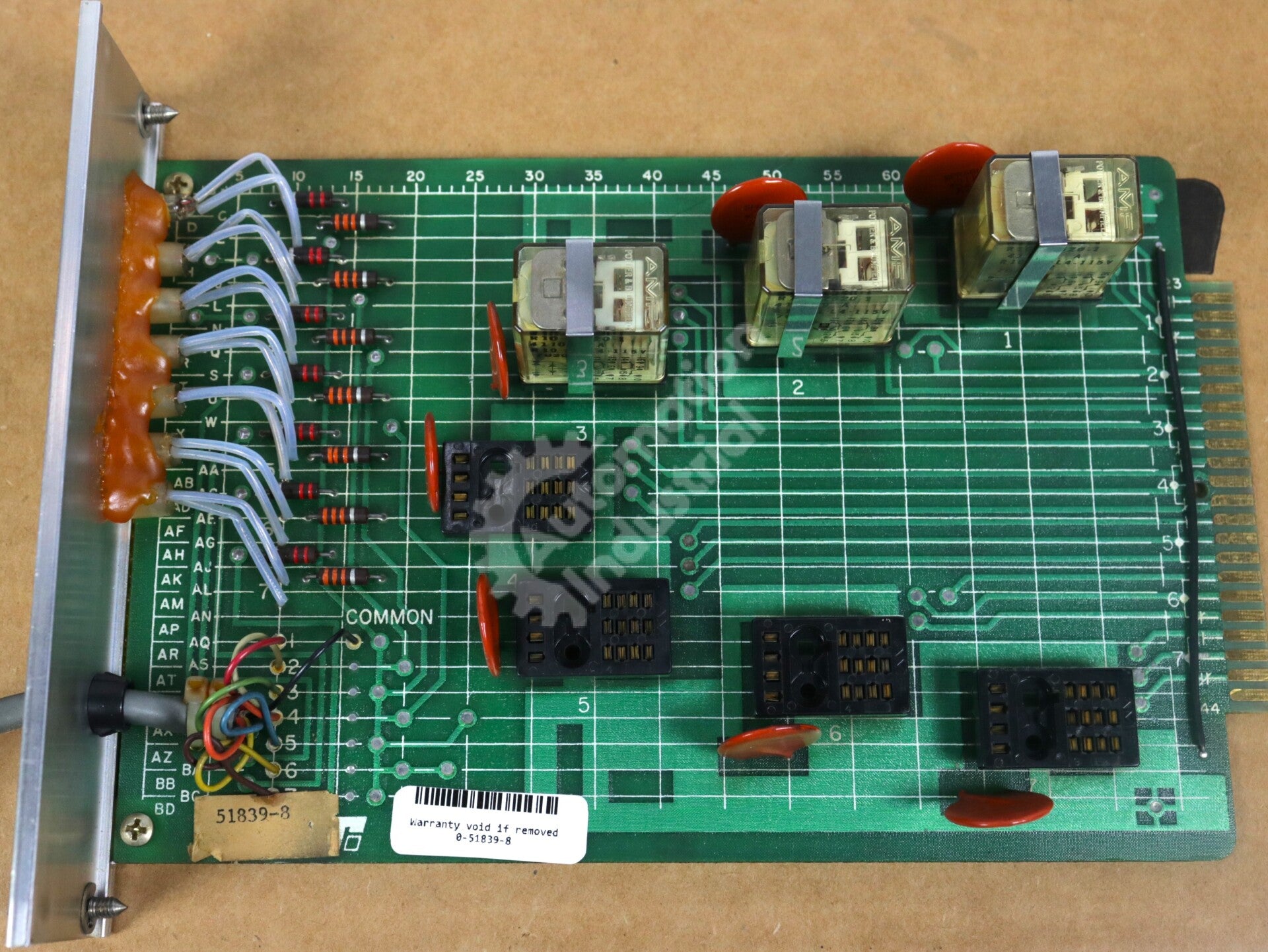 0-51839-8 By Reliance Electric Printed Circuit IRCJ Relay Card MaxPak Plus