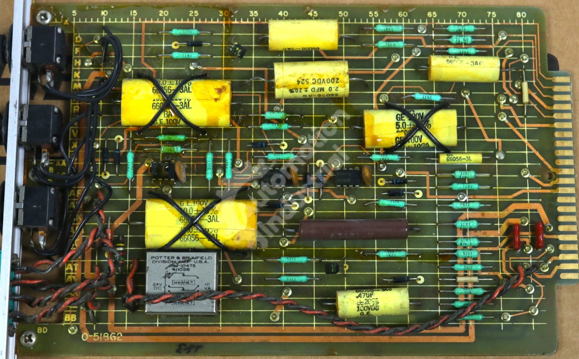 0-51862 By Reliance Electric USAA Universal Summing AMP PC Board MaxPak Plus