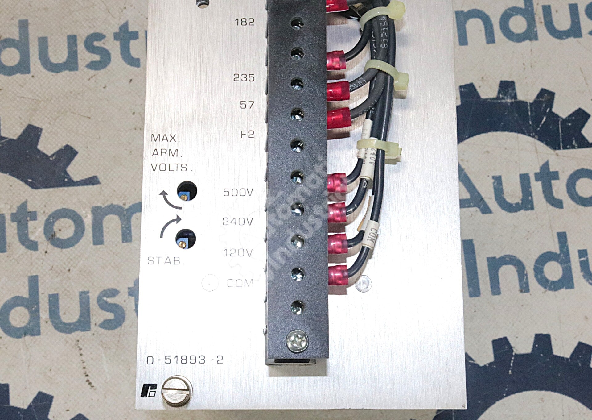 0-51893-2 By Reliance Electric 120/500V Field Controller Board
