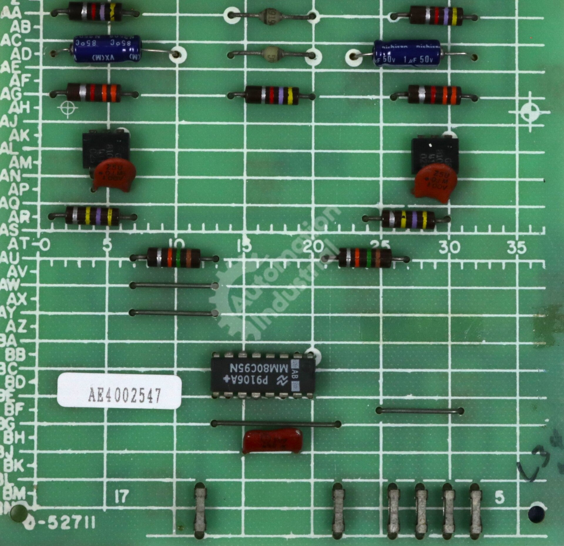 0-52711 By Reliance Electric 64-bit Data Input Board Reliance Drive Board Series