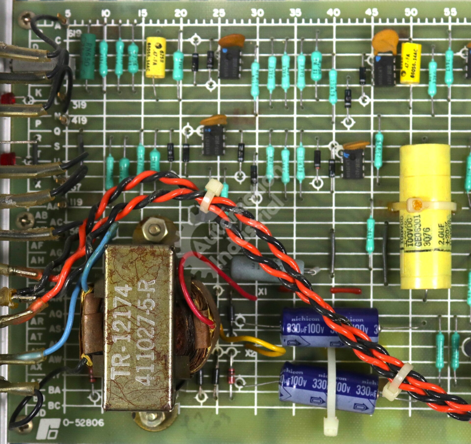 0-52806 By Reliance Overspeed Tach Loss Card
