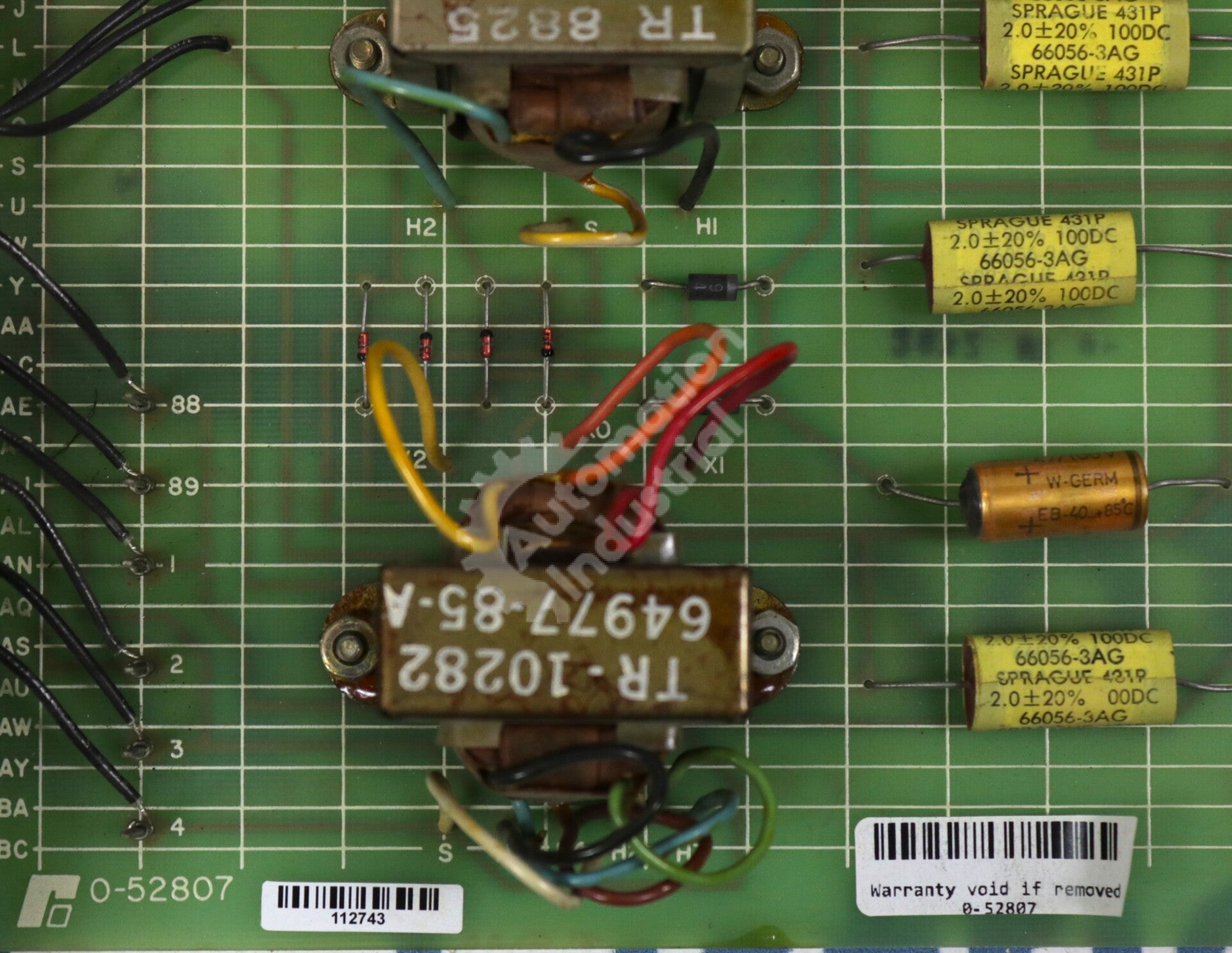 0-52807 By Reliance Electric VSSA Module PC Board MaxPak Plus Series