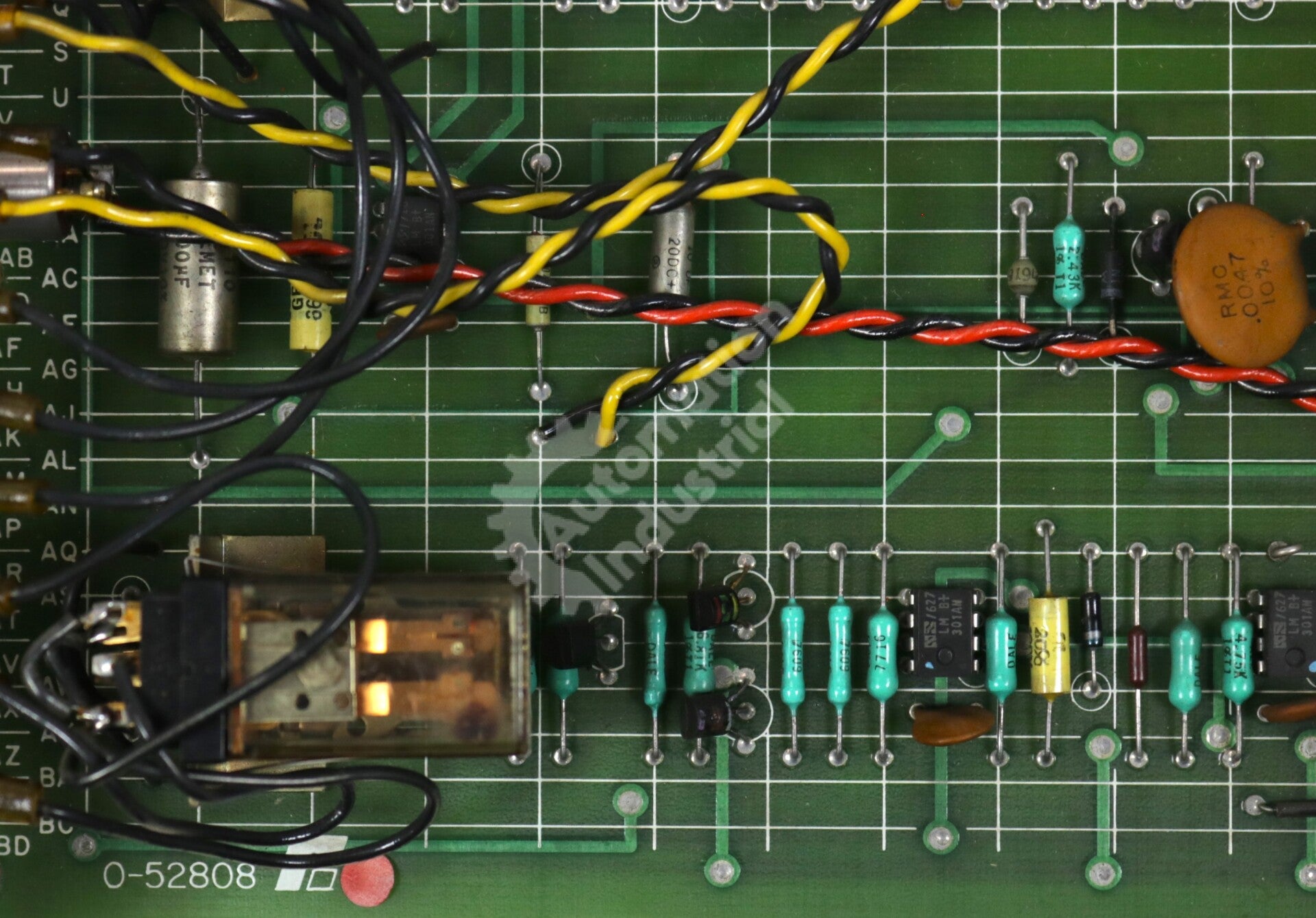 0-52808 By Reliance Electric Circuit Board and Faceplate MaxPak Plus Series