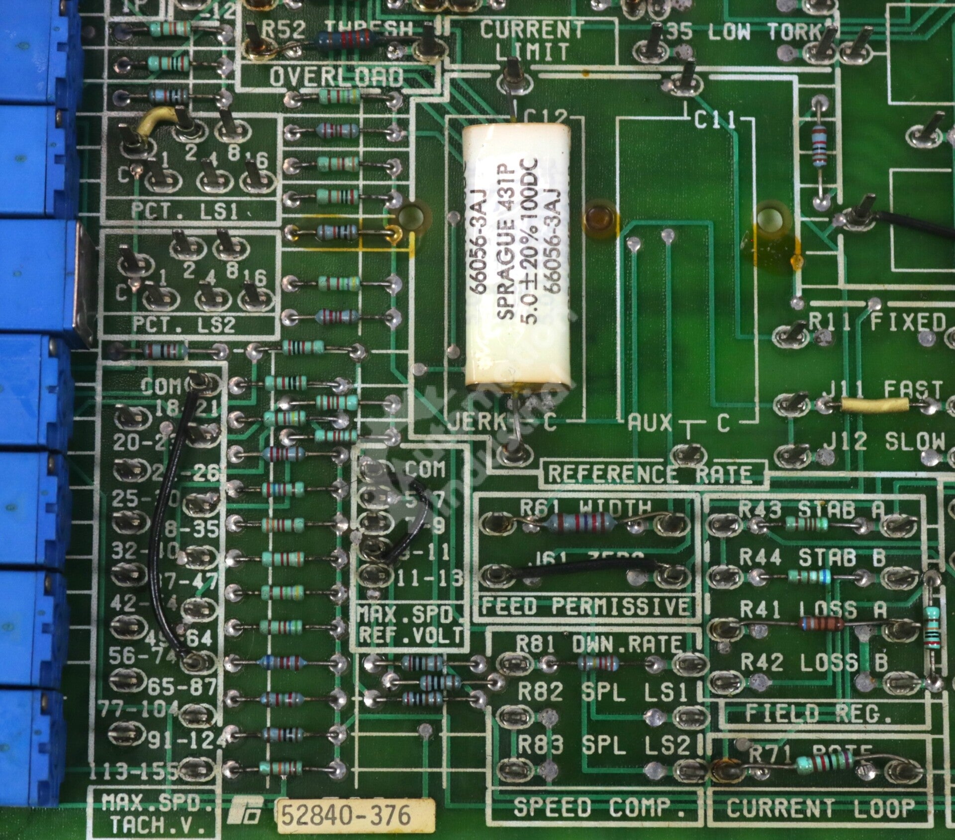 0-52840-376 By Reliance Electric Power Connect Board MaxPak Plus Series