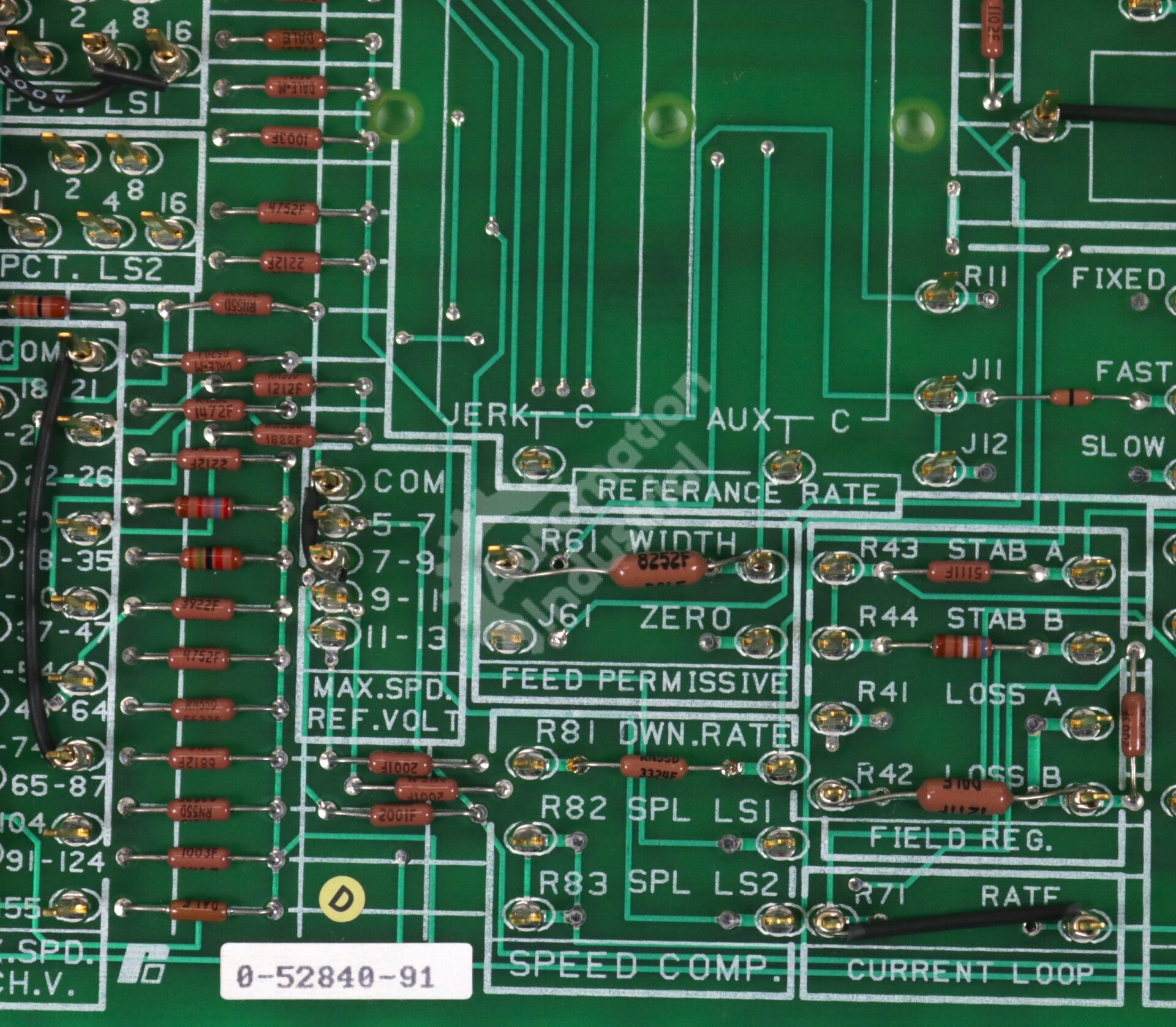 0-52840-91 By Reliance Electric Custom Component Card MaxPak Plus Series