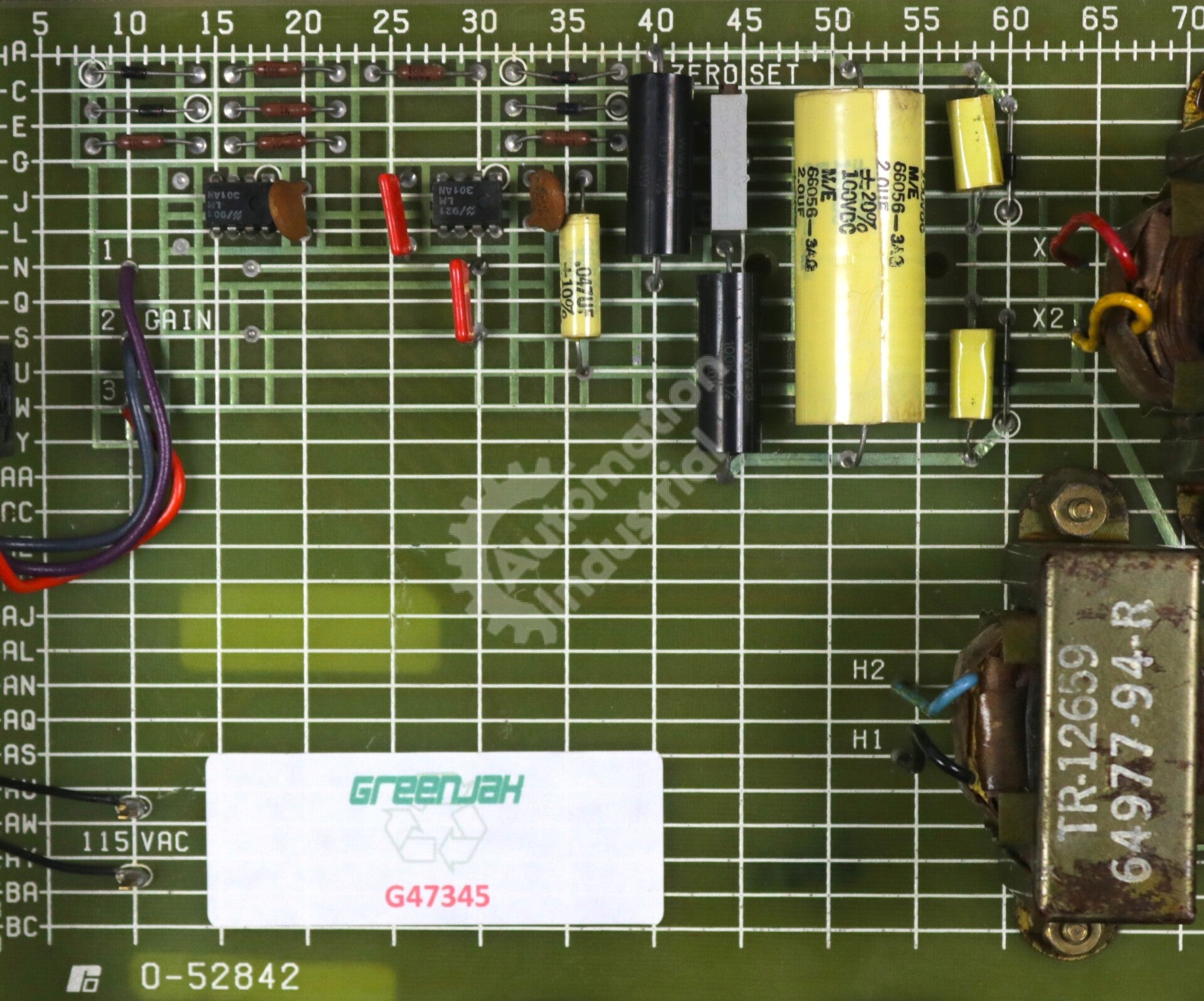 0-52842 By Reliance Electric Two-Phase MTR-PDCA Board MaxPak Plus Series