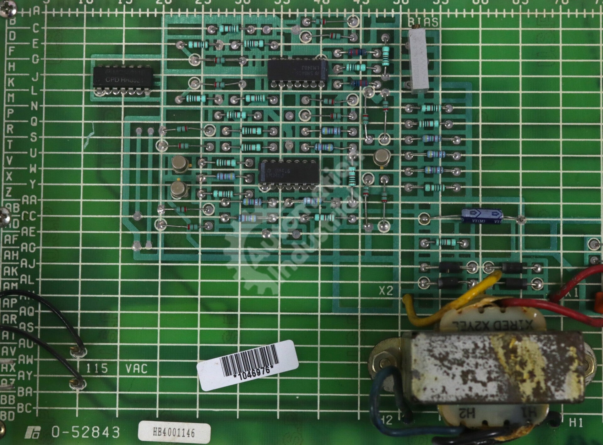 0-52843 By Reliance Electric TPMA Power Supply Board MaxPak Plus Series