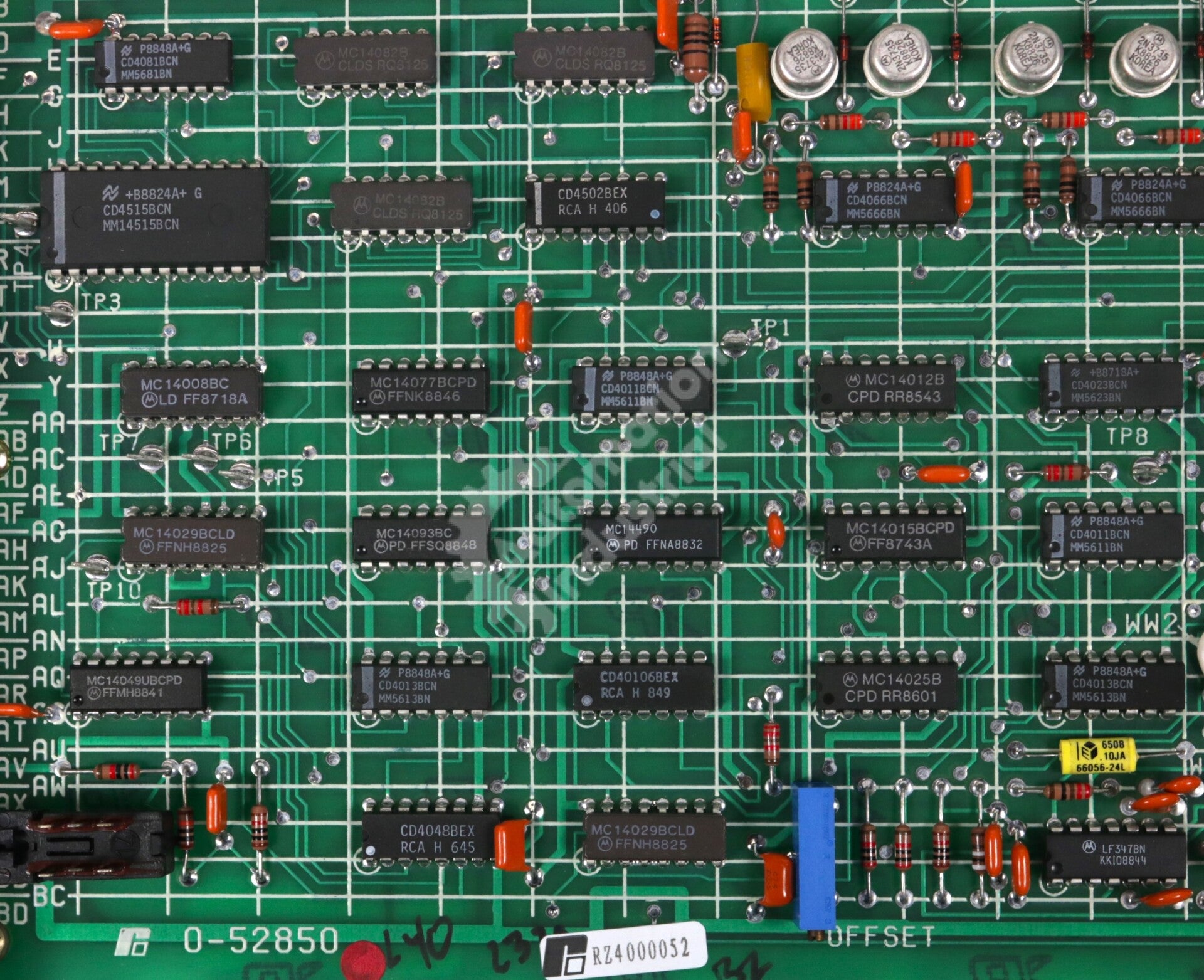 0-52850 By Reliance Electric IRFA PC Board MaxPak Plus vs Spindel Drives Series