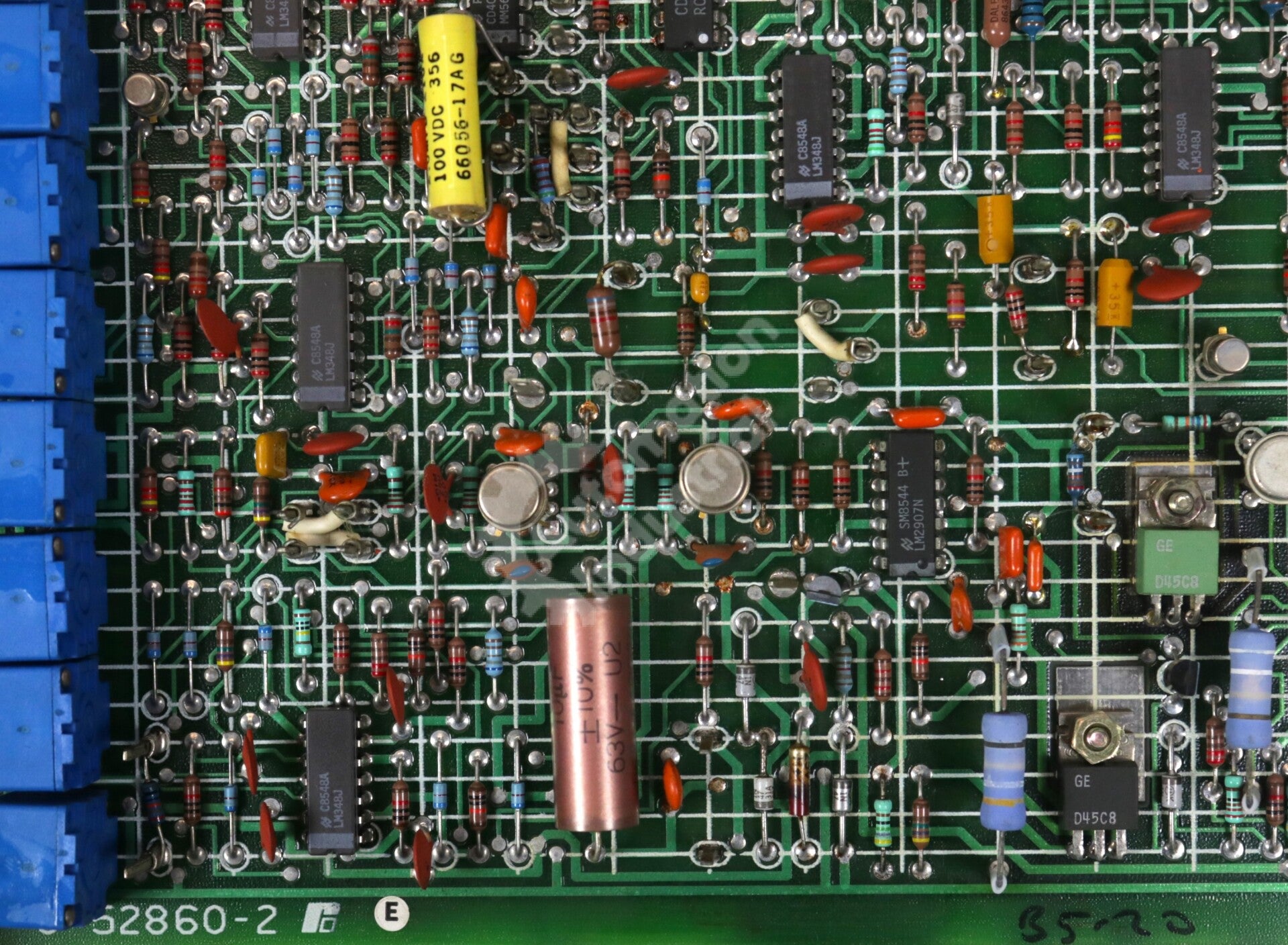 0-52860-2 By Reliance Electric VSAC Inverter Analog Board MaxPak Plus Series