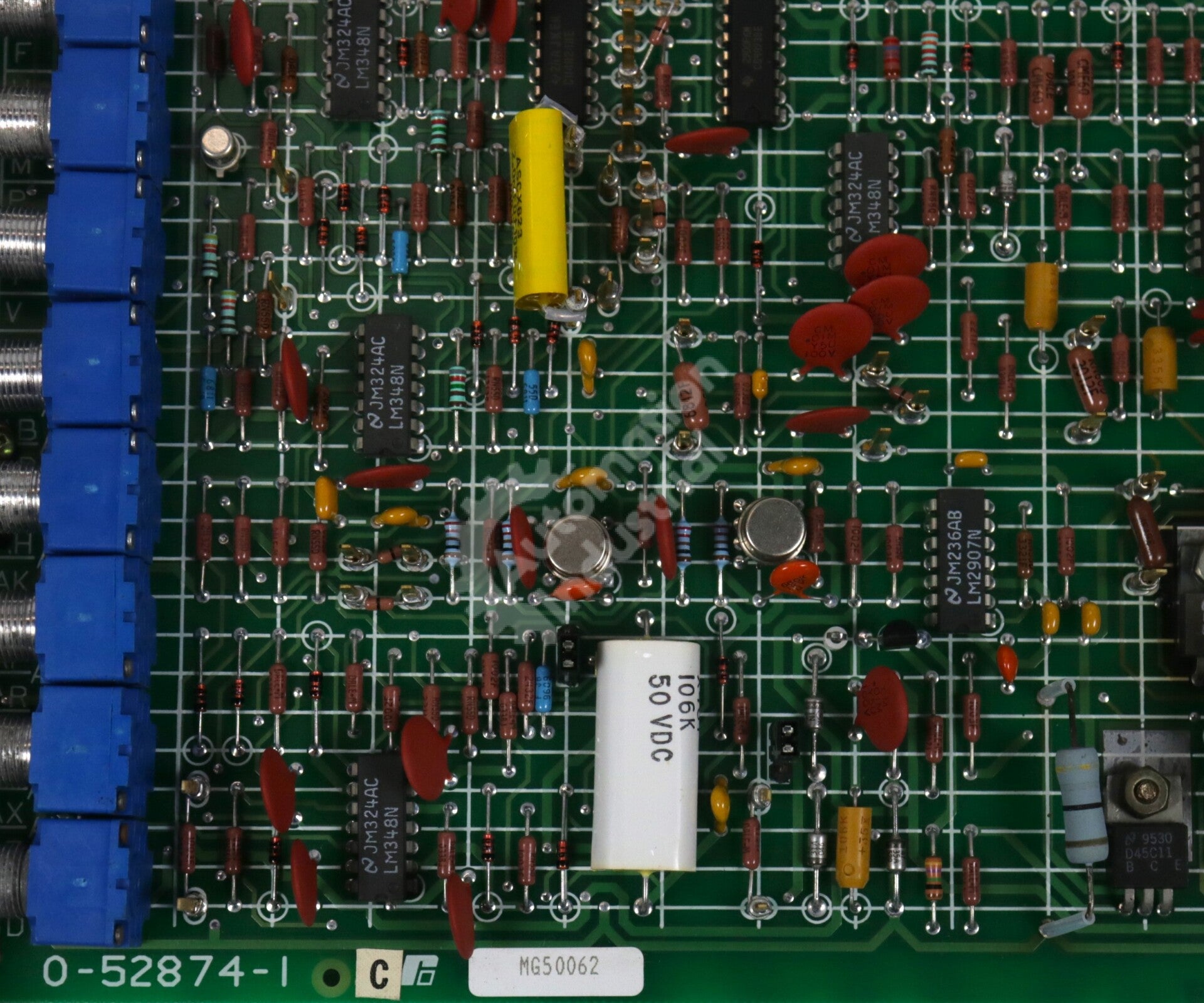 0-52874-1By Reliance Electric V/T Analog Board MaxPak Plus Series