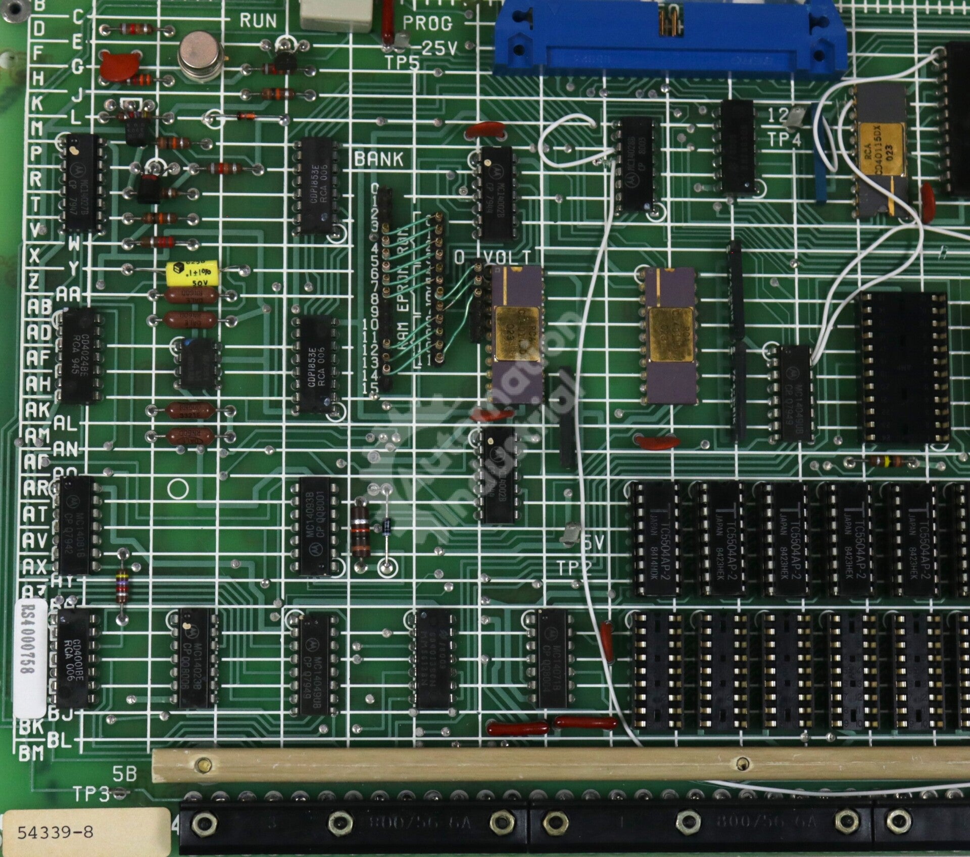 0-54339-8 By Reliance Electric Memory Control Card Reliance Drives Boards Series