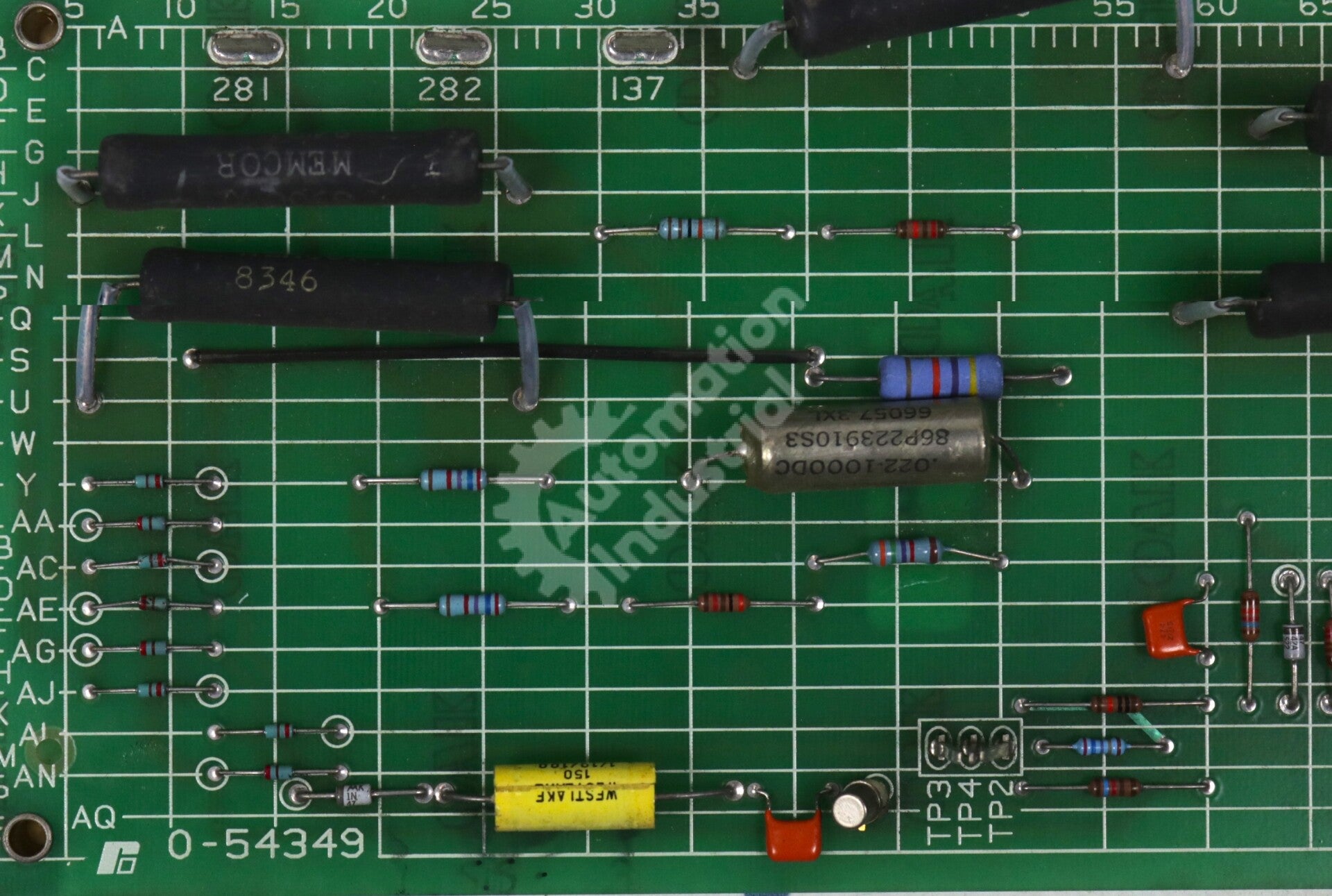 0-54349 By Reliance Electric Phase Sequencer Board Reliance Drives Boards Series