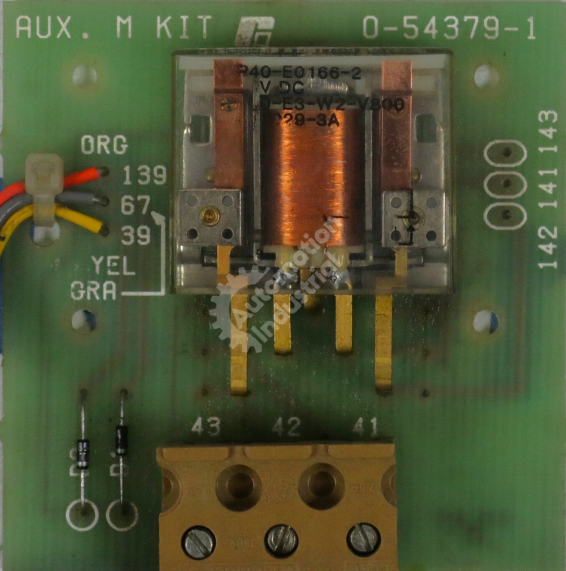 0-54379-1 By Reliance Electric PC Auxiliary Board Reliance Drives Boards Series