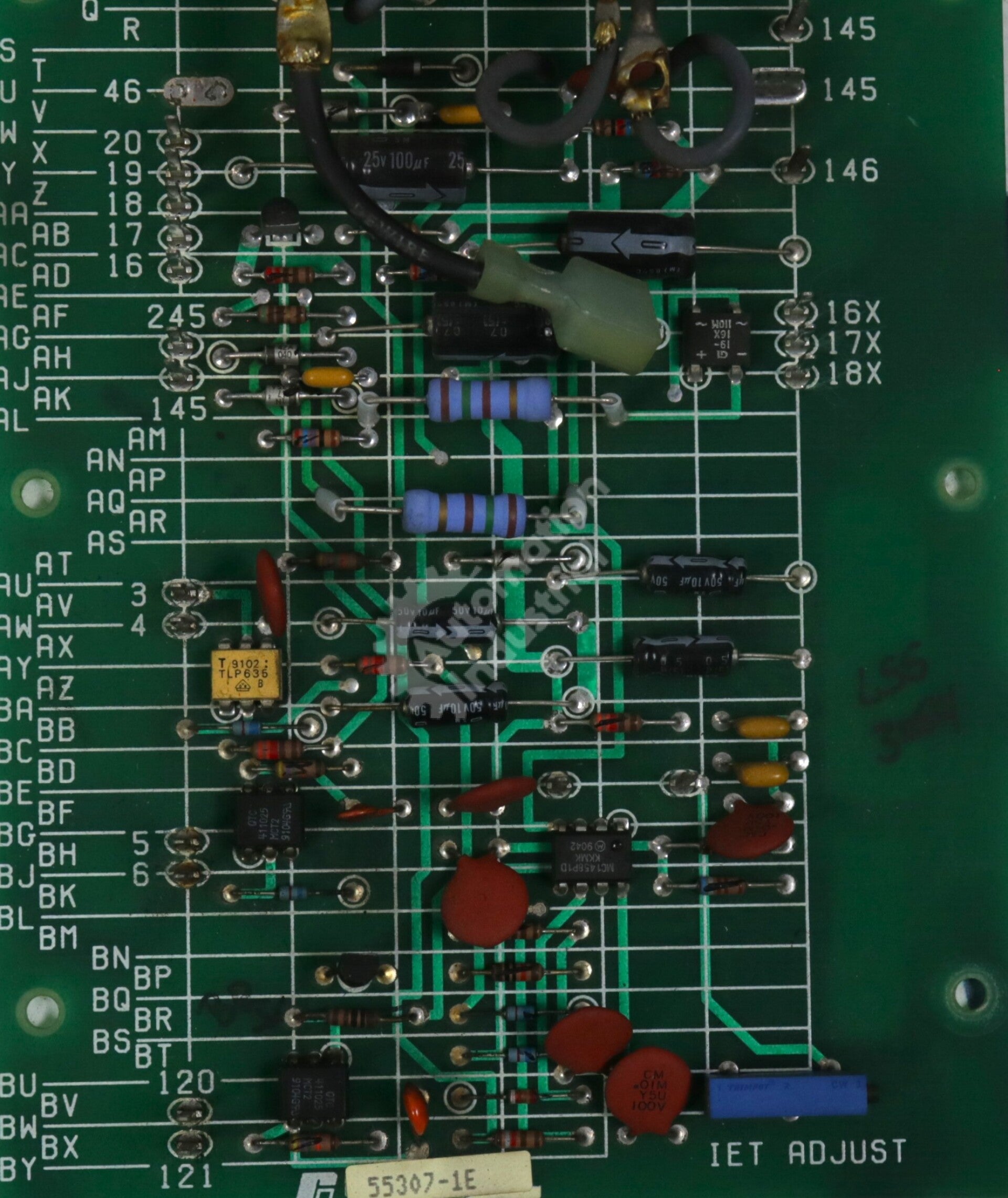 0-55307-1E By Reliance Electric Power Supply Board Reliance Drive Boards Series