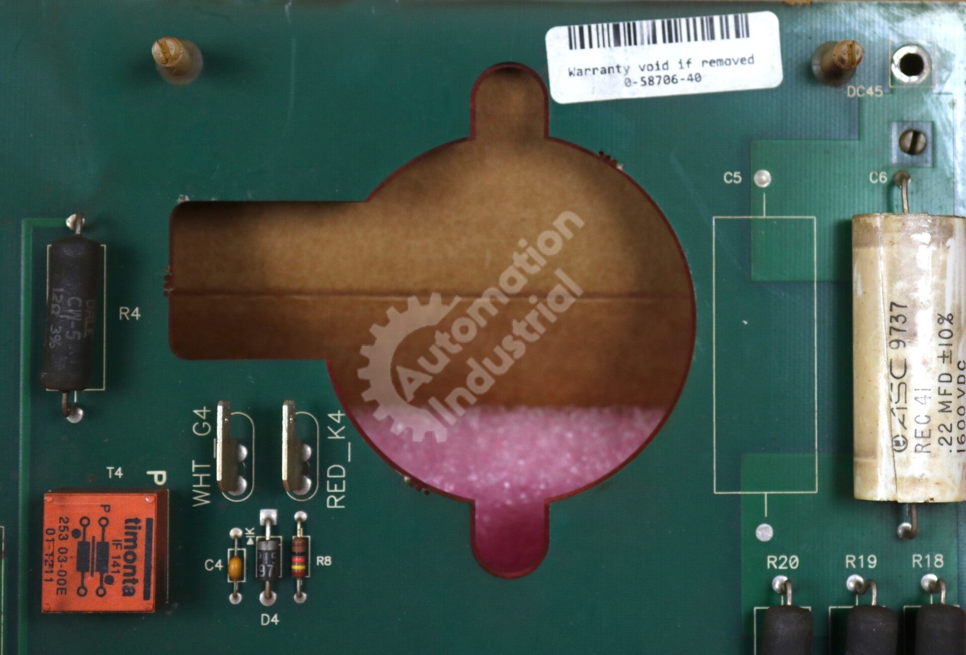 0-58706-40 By Reliance Electric Gate Driver Board FlexPak 3000 Series