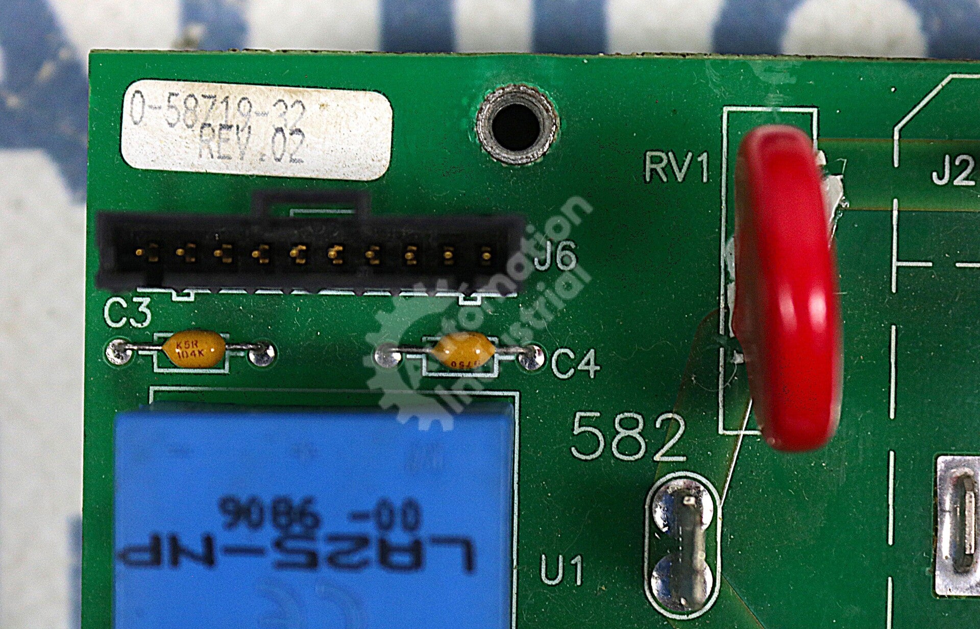 0-58719-32 By Reliance 707973-10T 911FK0151 15 Amp Field Supply Board