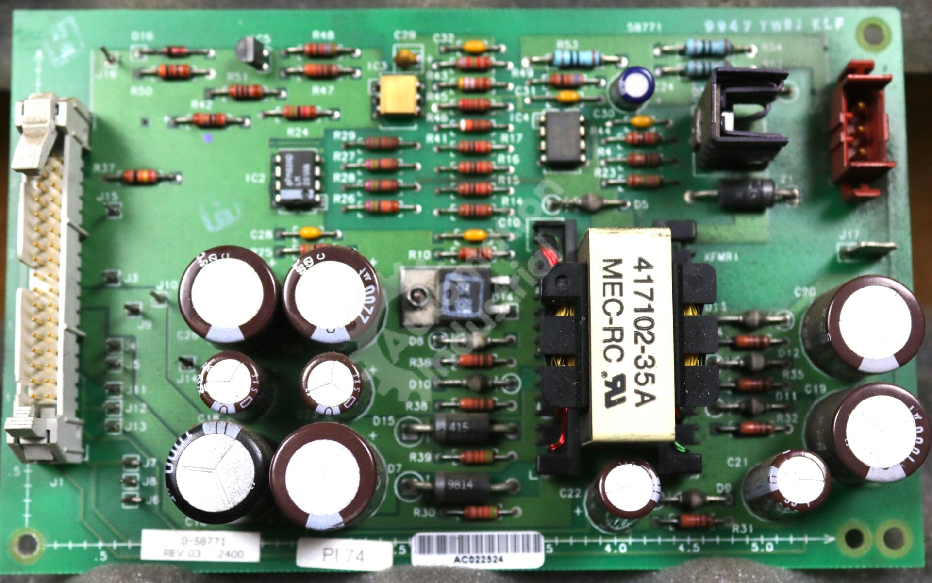 0-58771 By Reliance Electric Power Supply Board FlexPak 3000 Series