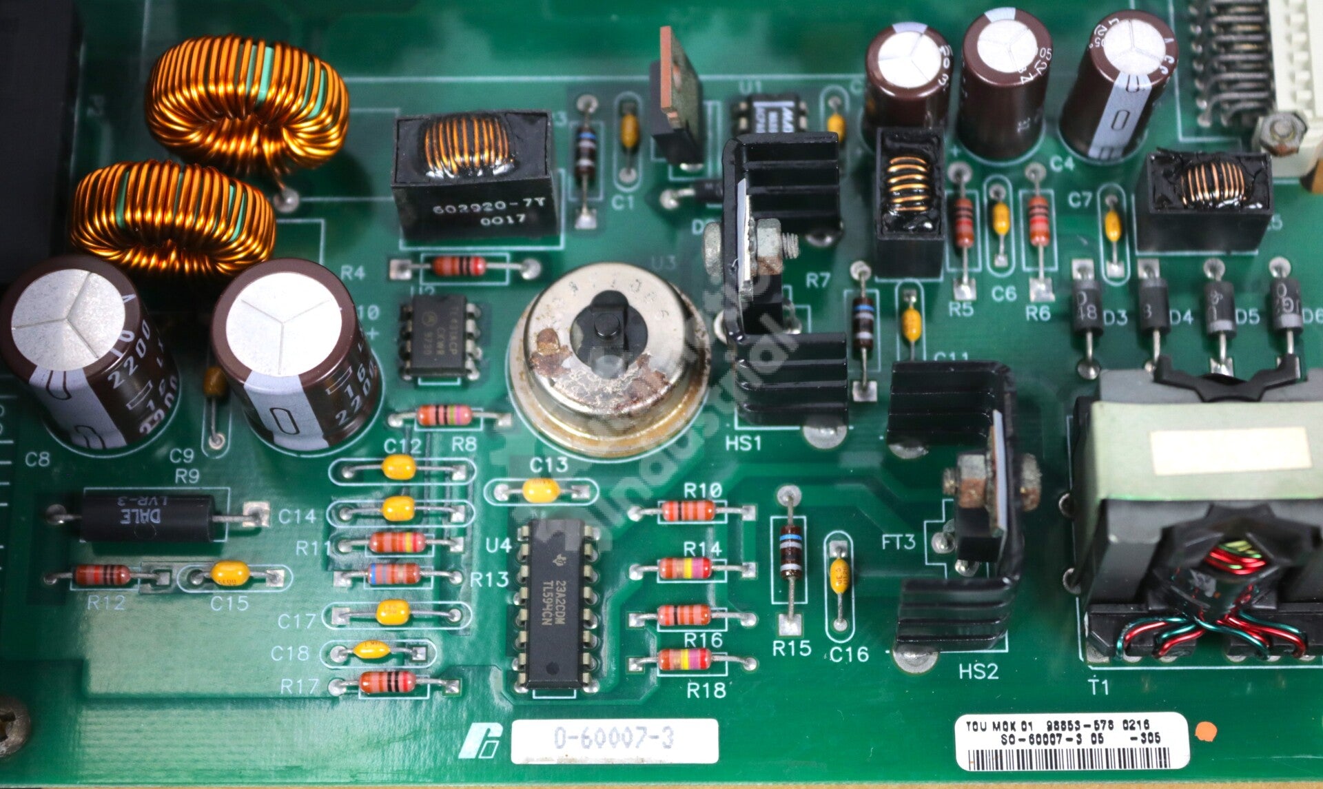 0-60007-3 By Reliance Electric Power Supply Board Reliance Drive Boards