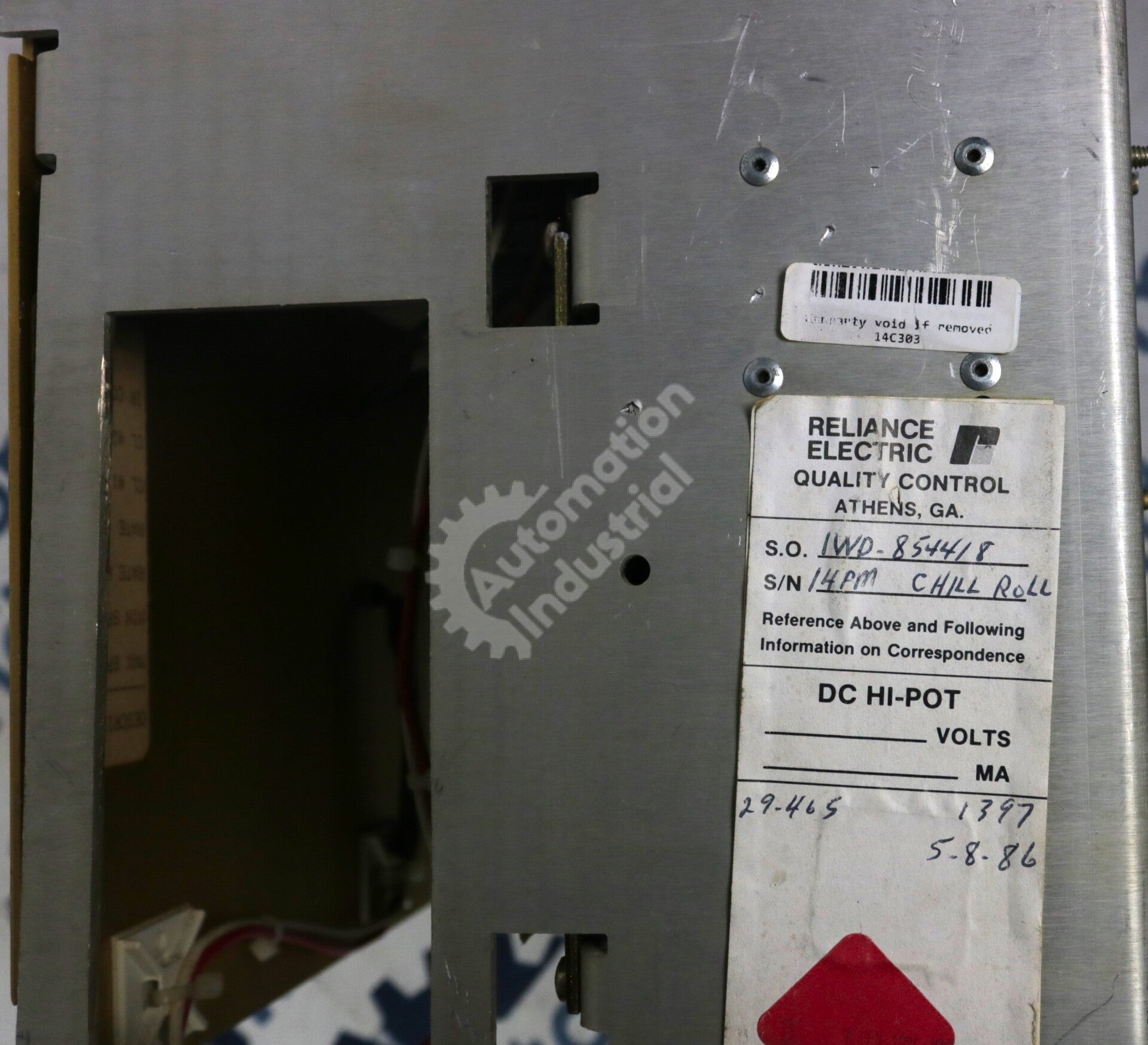 14C303 By Reliance Electric Variable Speed DC Drive FlexPak Plus Series