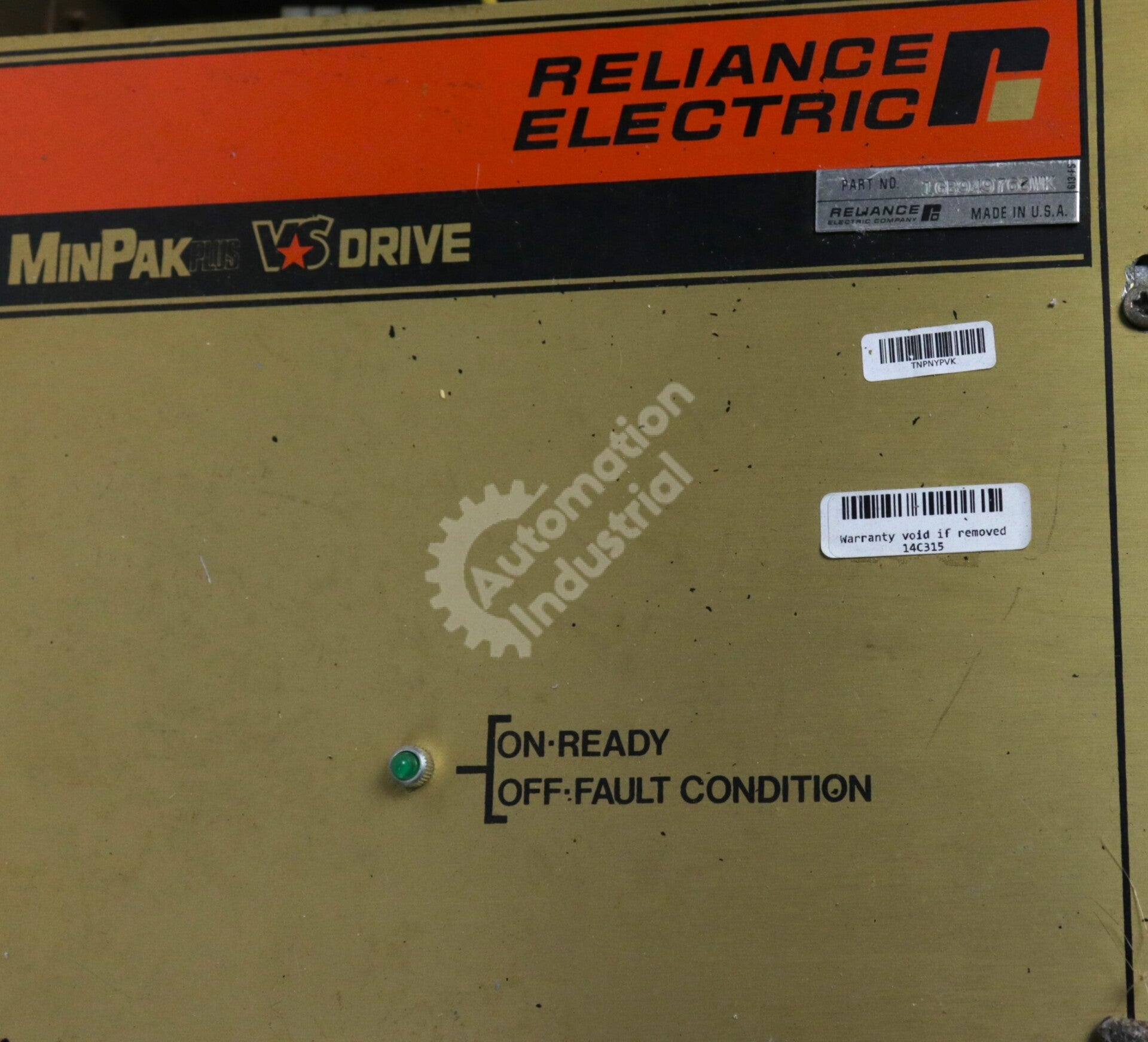 14C315 By Reliance Electric DC Drive MinPak Plus Series