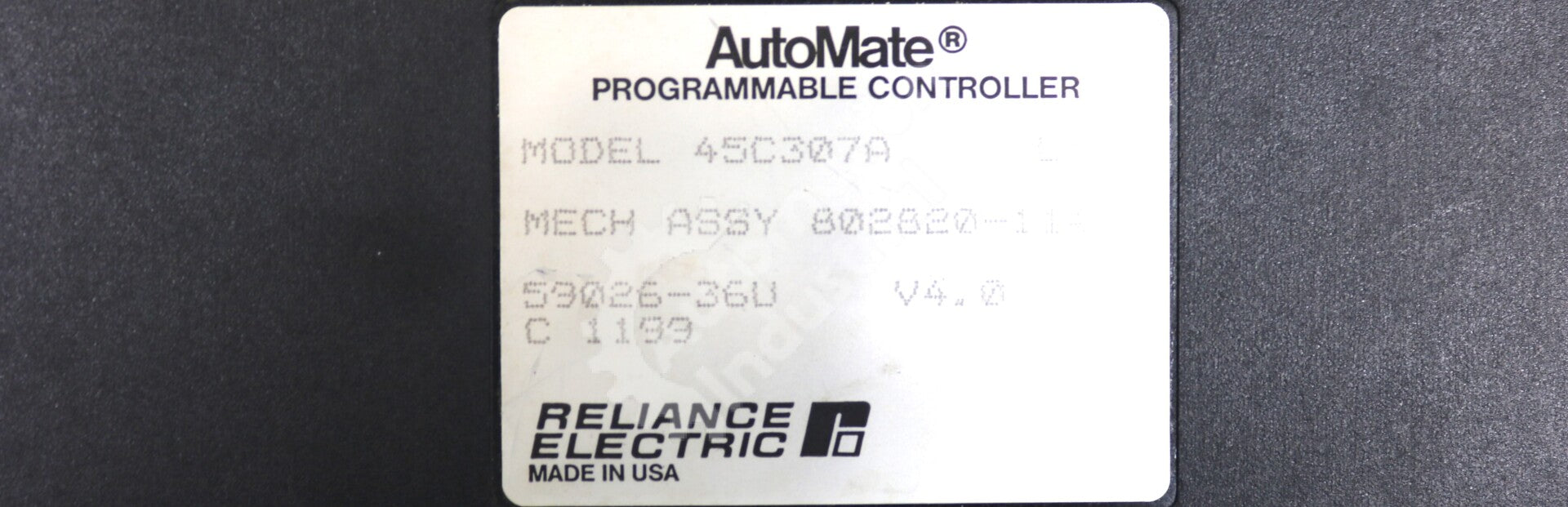 45C307A By Reliance Electric PLC Processor Module AutoMate