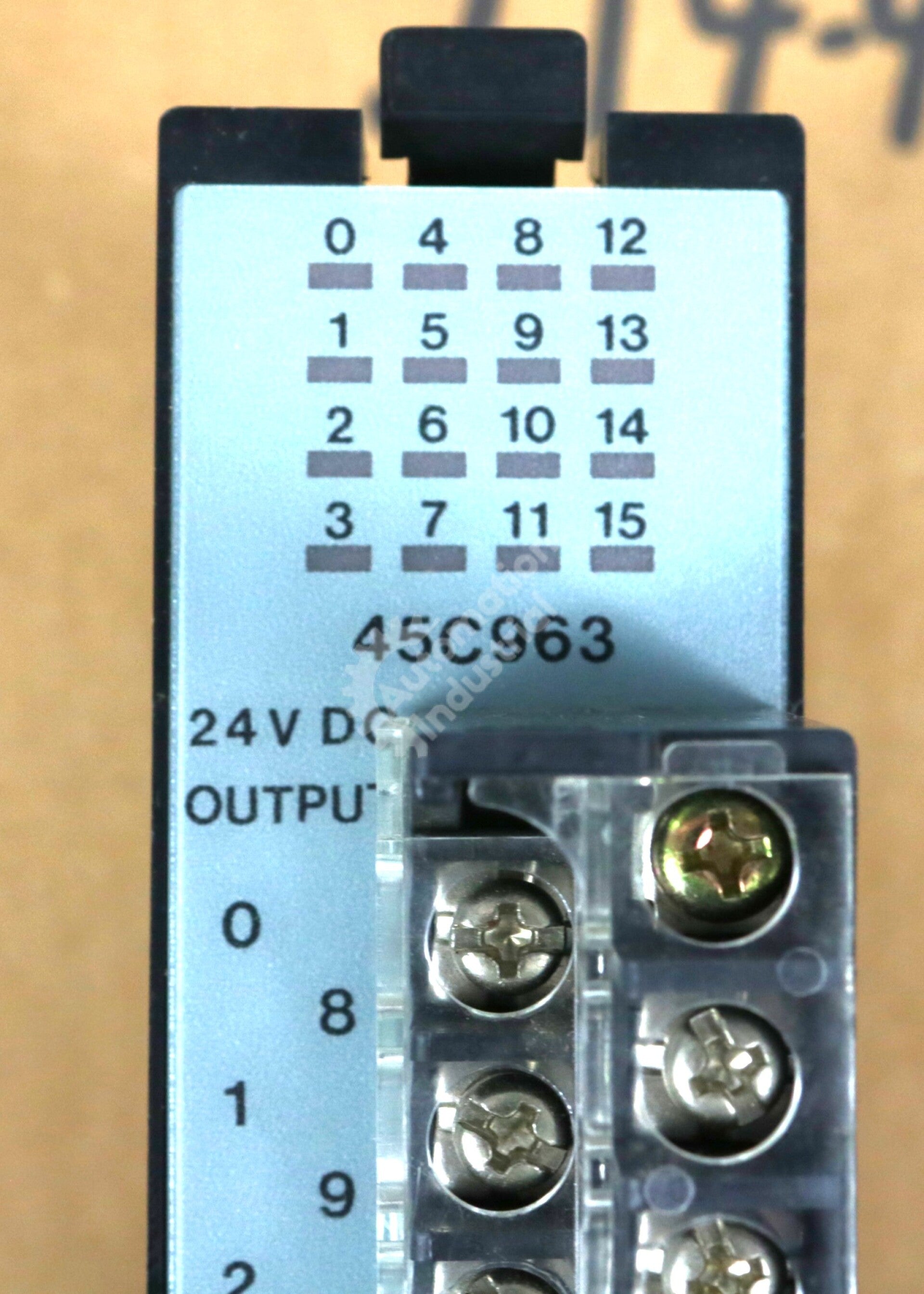 45C963 By Reliance Electric 24VDC 16-Point Output Module Shark XL