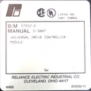 57552-2 By Reliance Electric Universal Drive Controller Module AutoMax
