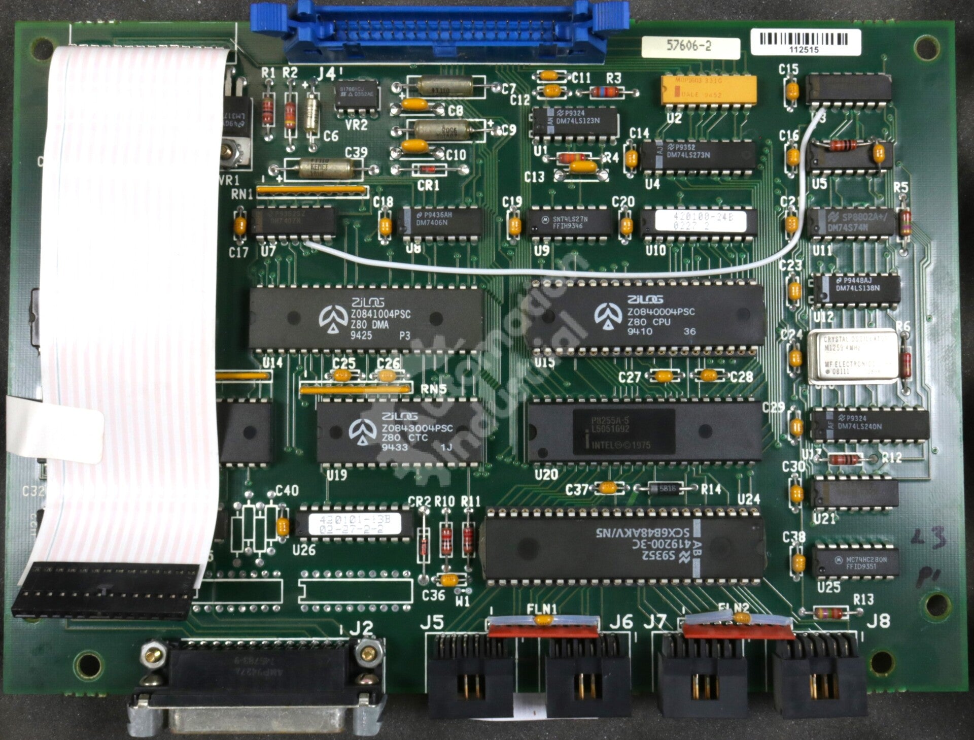 57606-2 By Reliance Electric Remote I/O Communications Board AutoMax