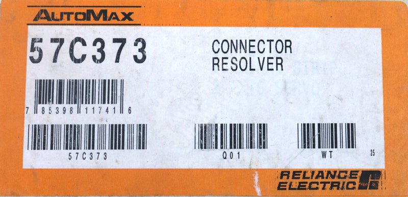 57C373 By Reliance Electric Connector Resolver Cable AutoMax