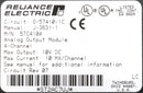57C410A By Reliance Electric 4-CH Analog Output Module AutoMax