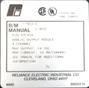 57C410 By Reliance Electric 4-CH Analog Output Module AutoMax