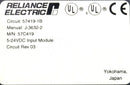 57C419 By Reliance Electric 5-24VDC Input Module AutoMax