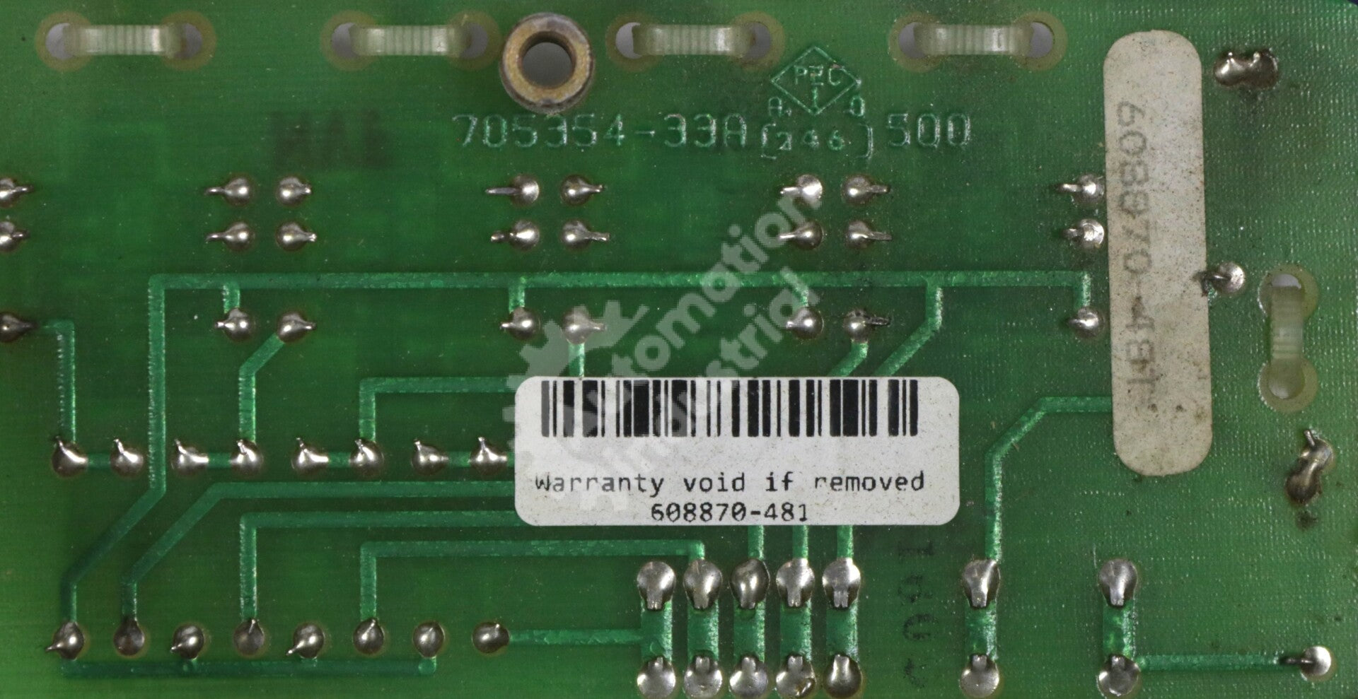 608870-481 By Reliance Electric PCB Circuit Board Reliance Drives Boards Series