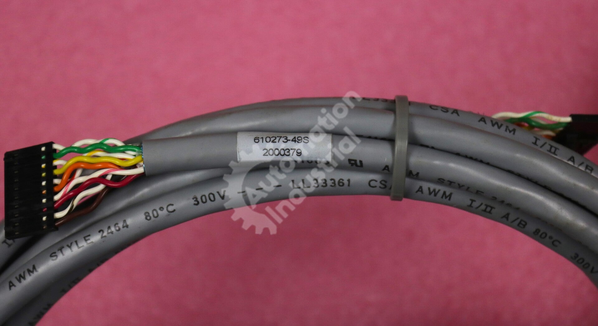 610273-49S By Reliance Electric Wire Harness Extension Cable GV3000 Series