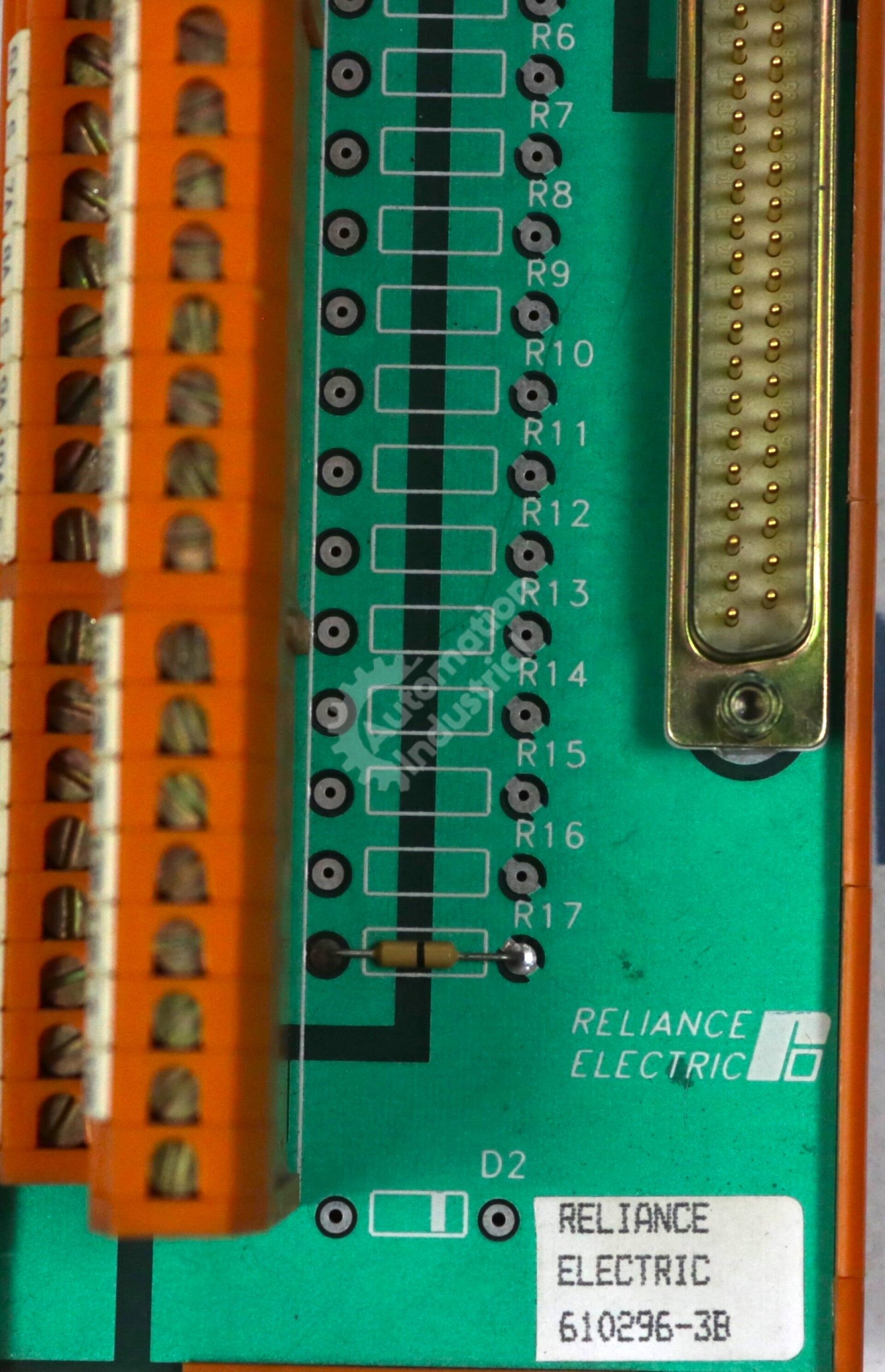 610296-3B By Reliance Electric Remote Termination Connector Drive Boards Series