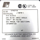 61C515 By Reliance Electric 16-Channel 24V AC/DC Input Module AutoMax