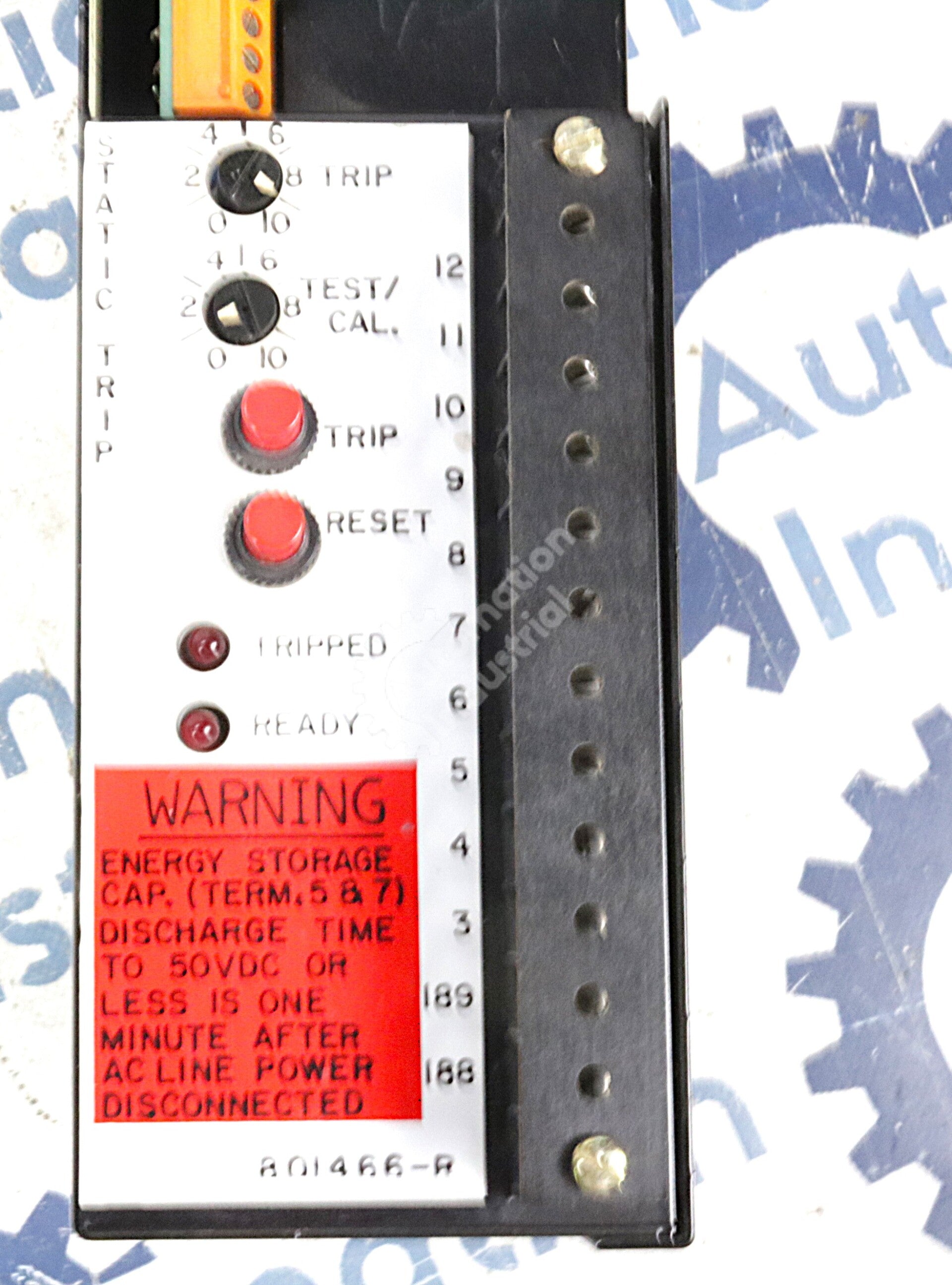 801466-R By Reliance Electric 188,189 Static Trip Module