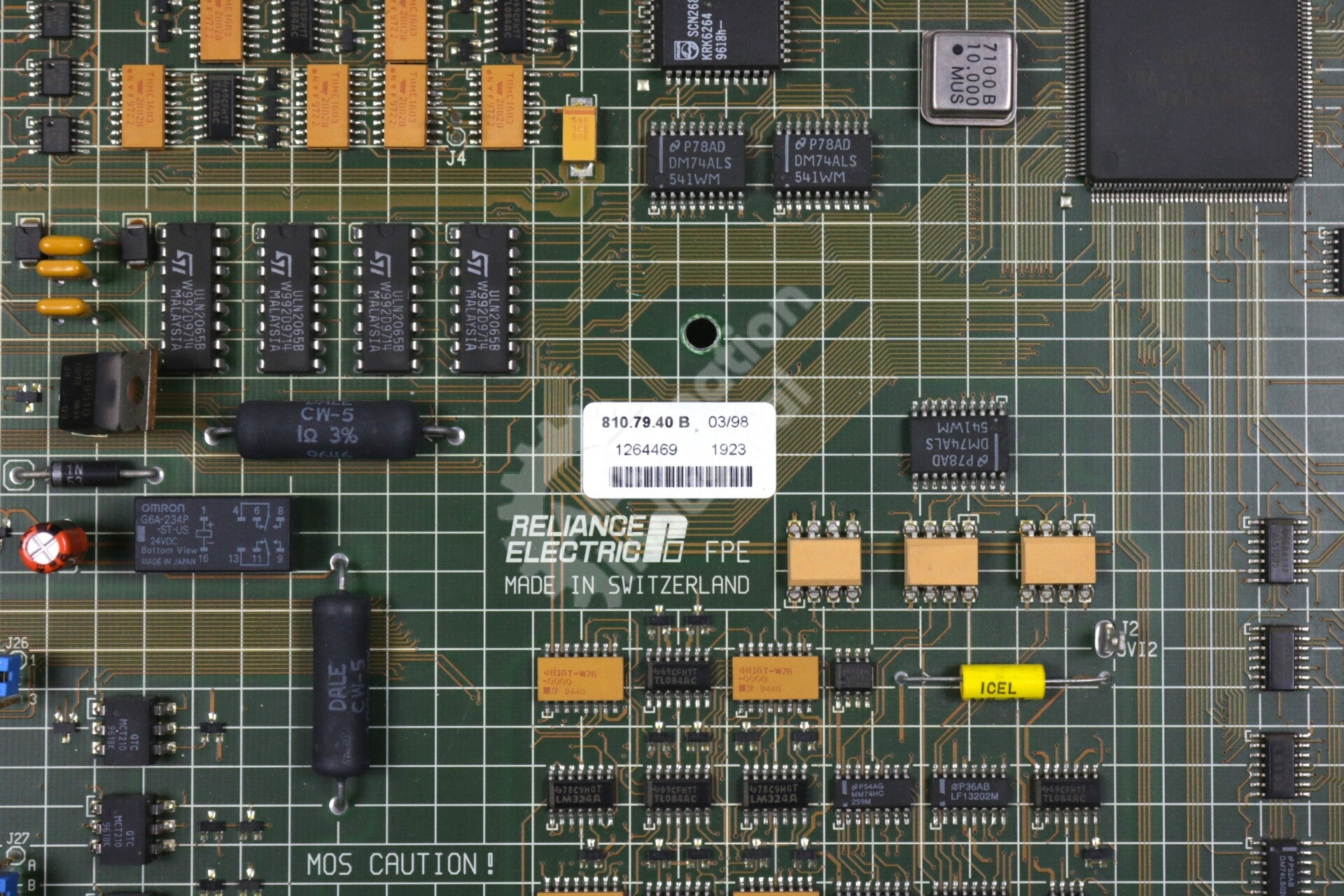 810.79.40 By Reliance Electric Current Regulator Board FlexPak 3000 Series