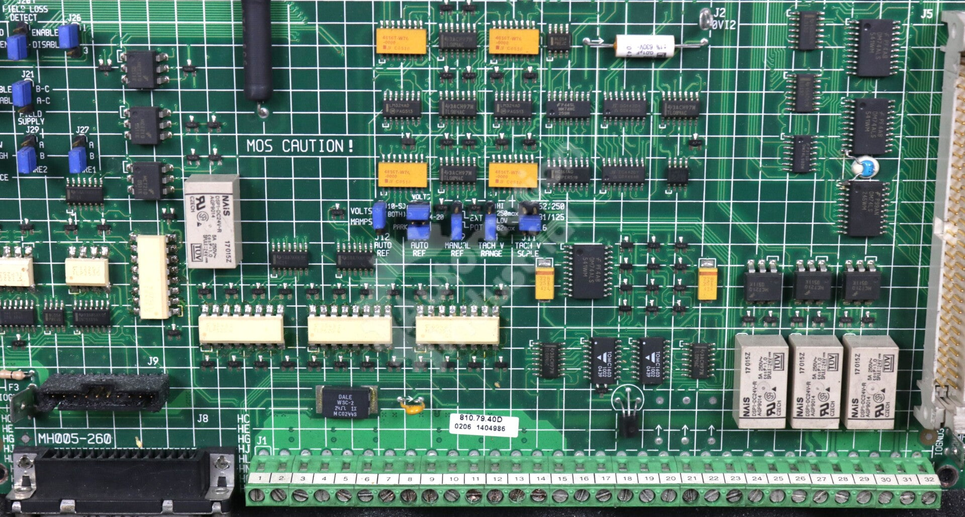 810.79.40 By Reliance Electric 810.79.40D Current Regulator Board FlexPak 3000